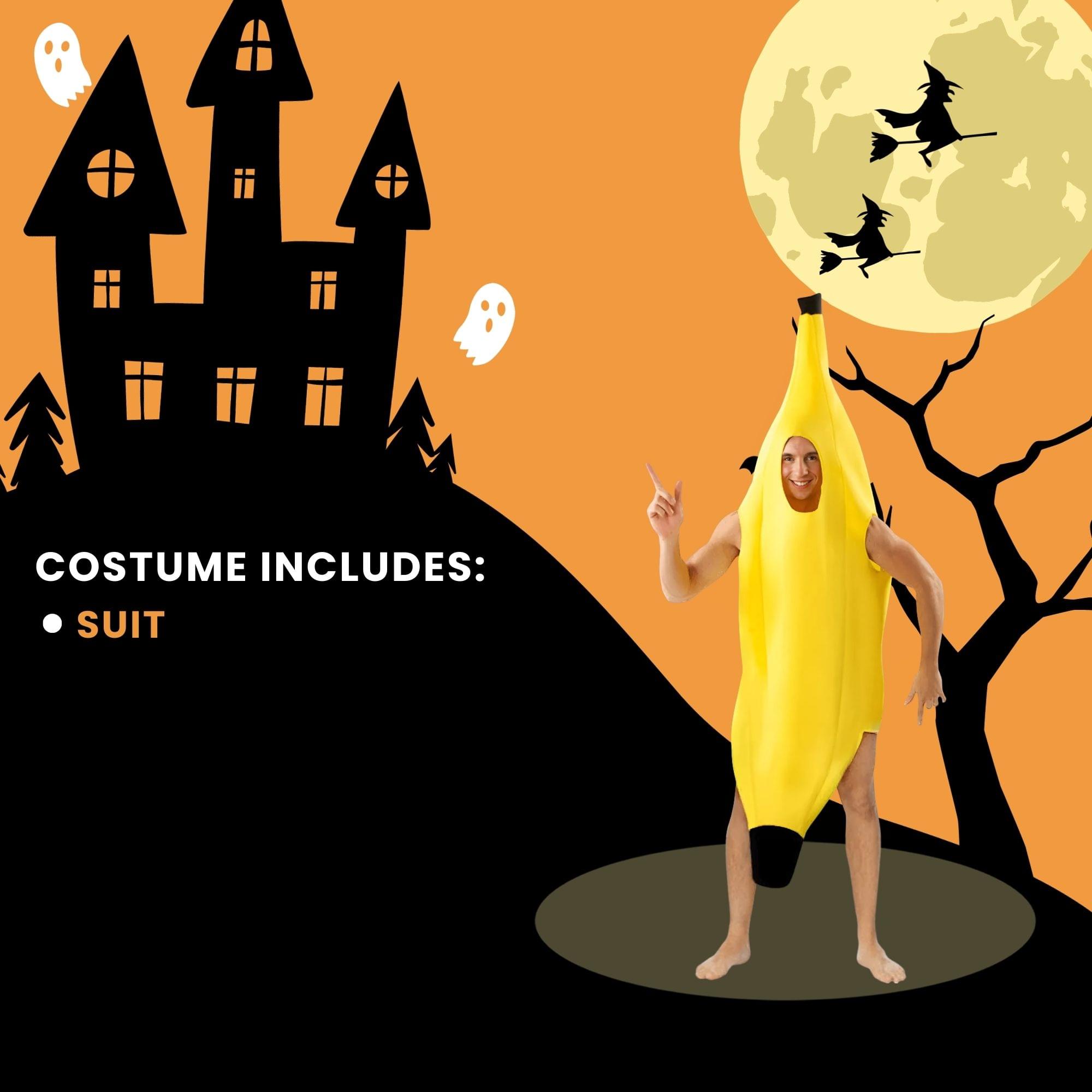Banana Adult Costume | One Size