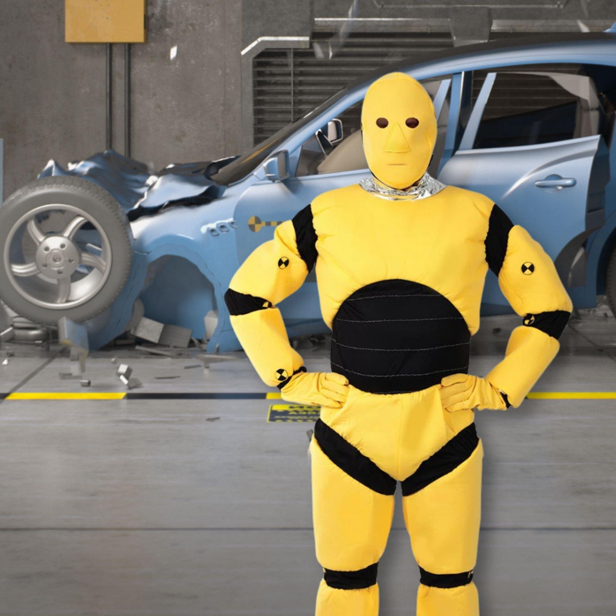 Crash Test Dummy Adult Costume