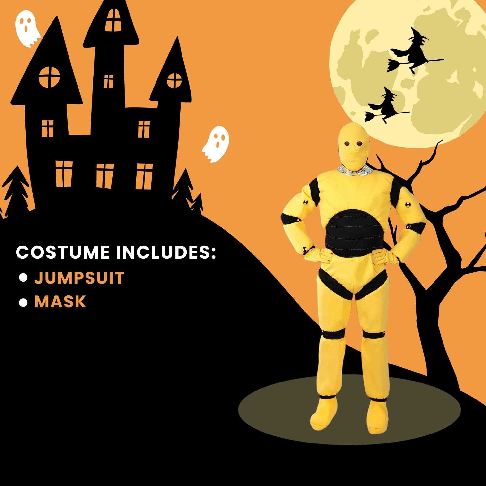 Crash Test Dummy Adult Costume