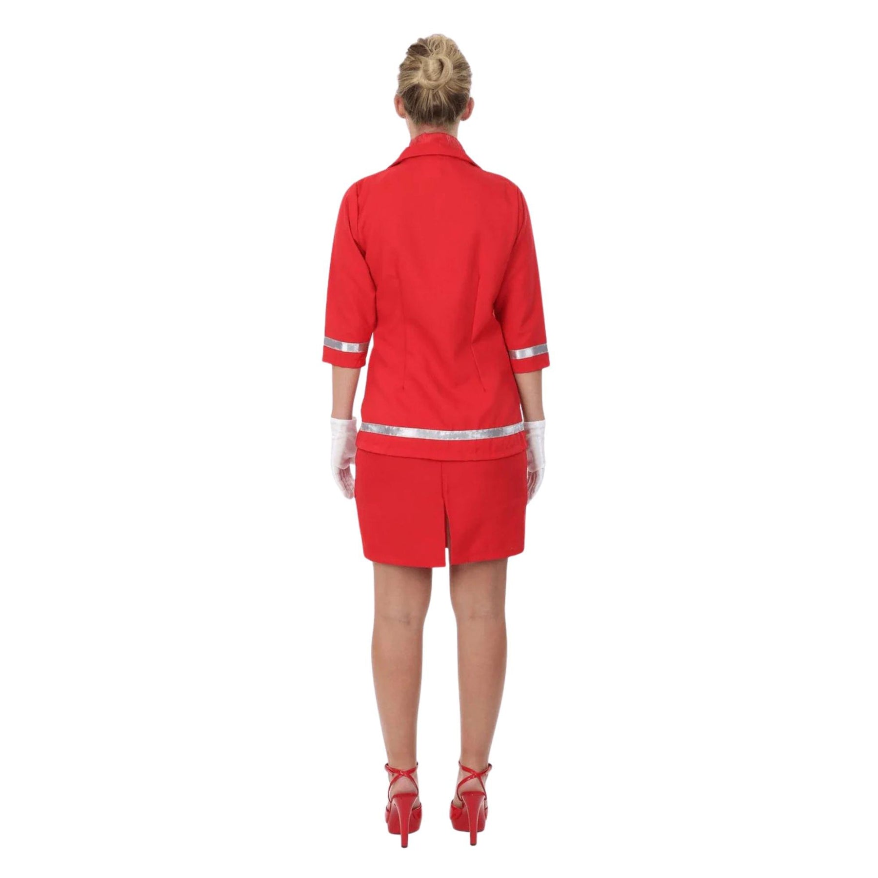 Sizzling Red Air Hostess Adult Costume