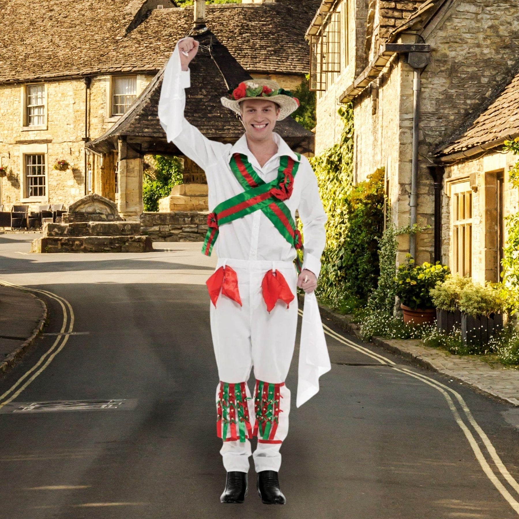 Morris Dancer Adult Men's Costume