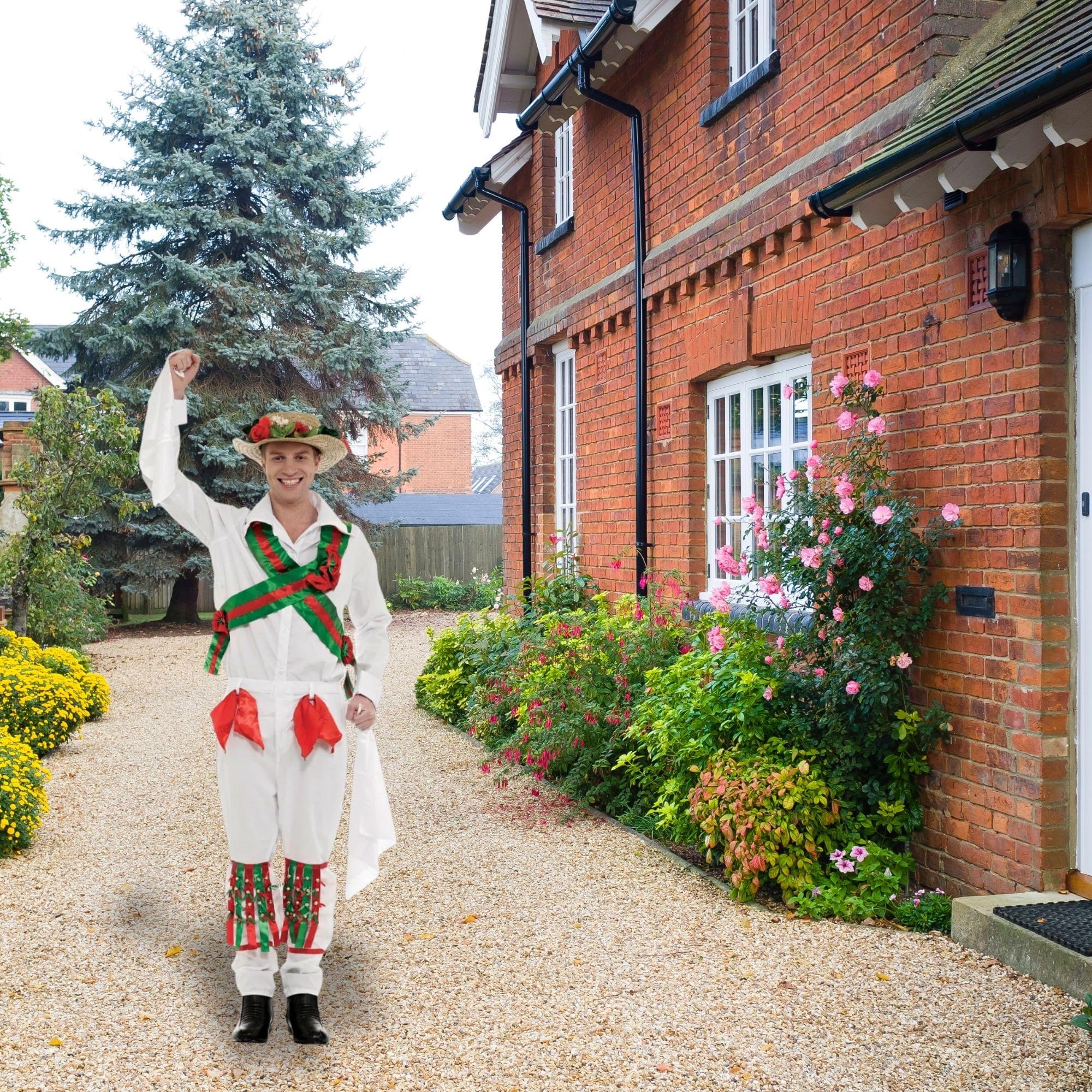 Morris Dancer Adult Men's Costume
