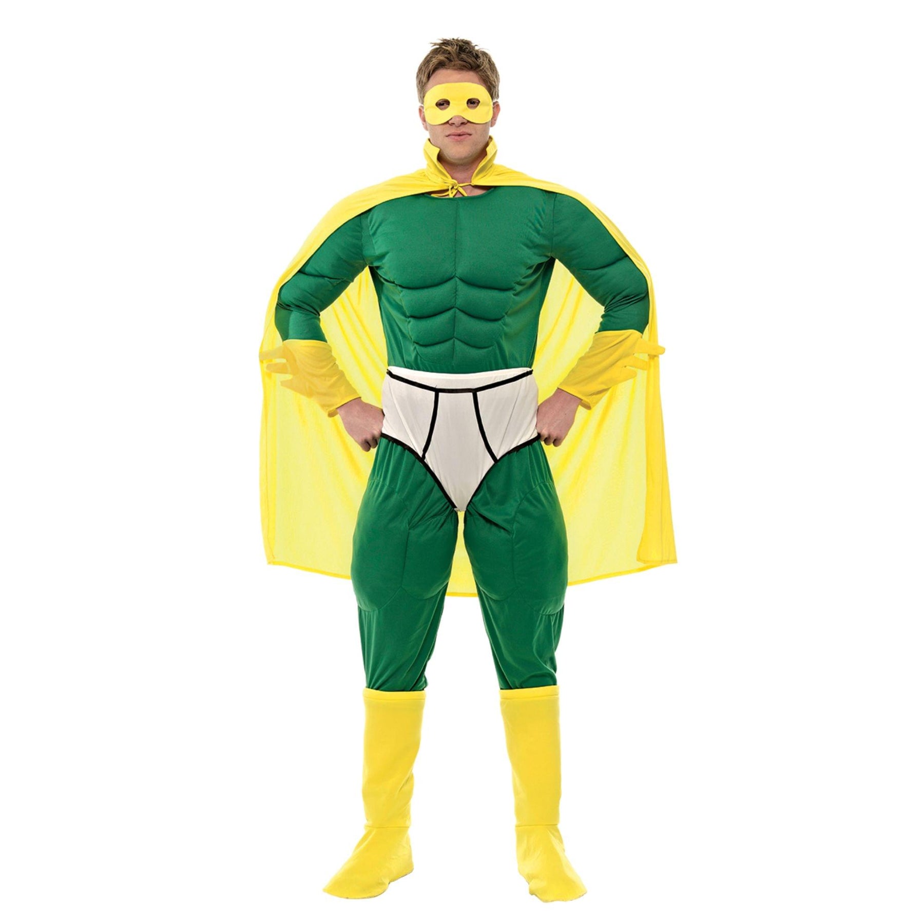 superhero dress up adults Captain Y-Fronts Adult Superhero Costume Standard