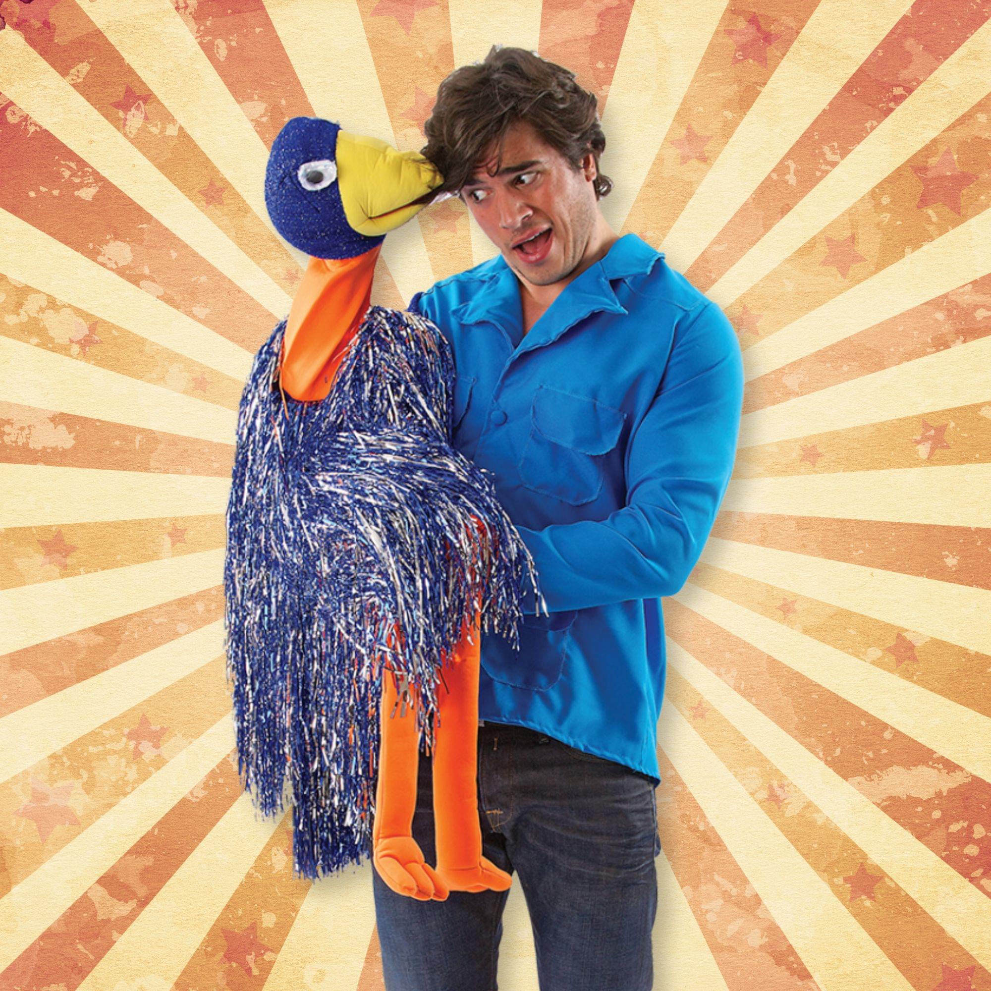 Rob and Emu Adult Costume