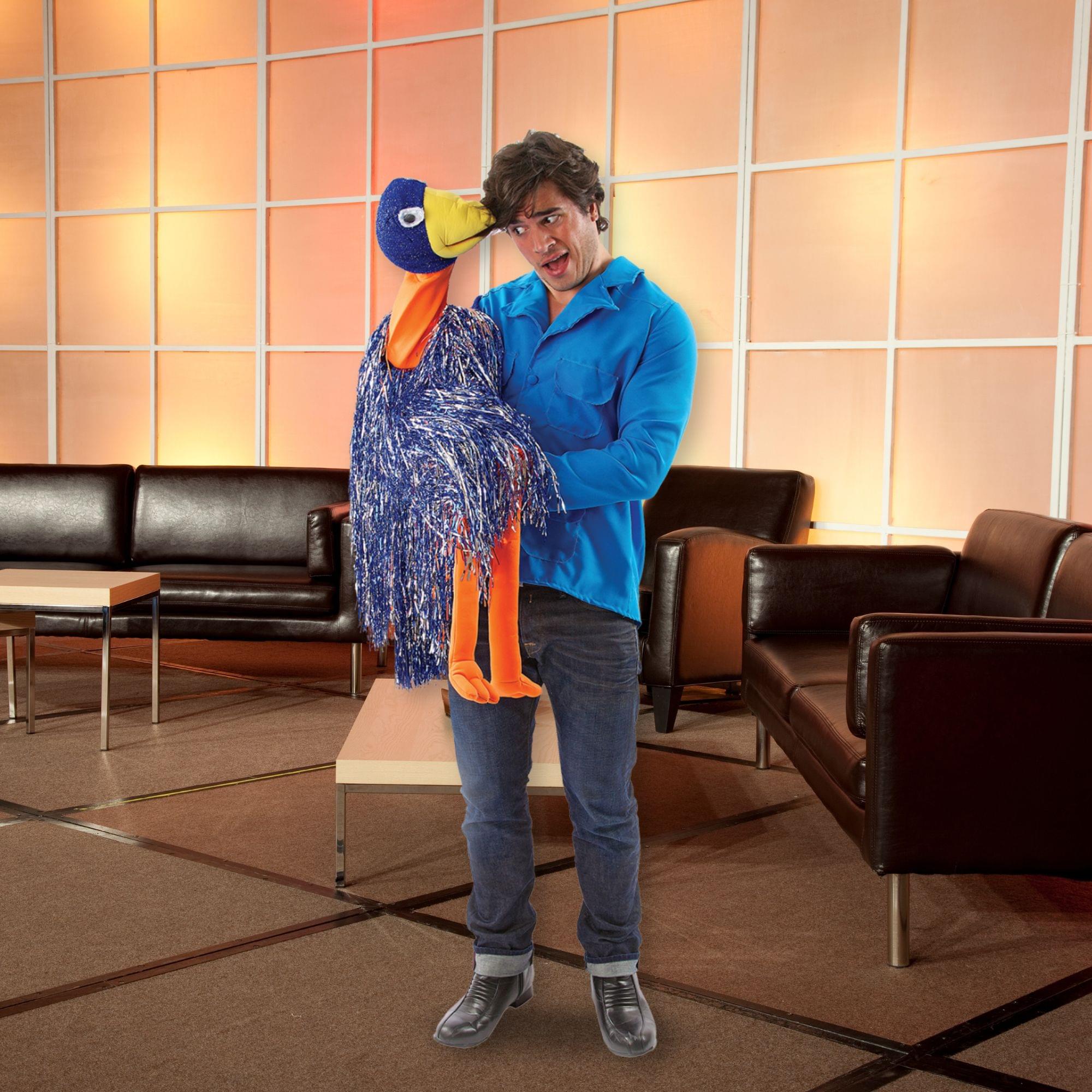 Rob and Emu Adult Costume