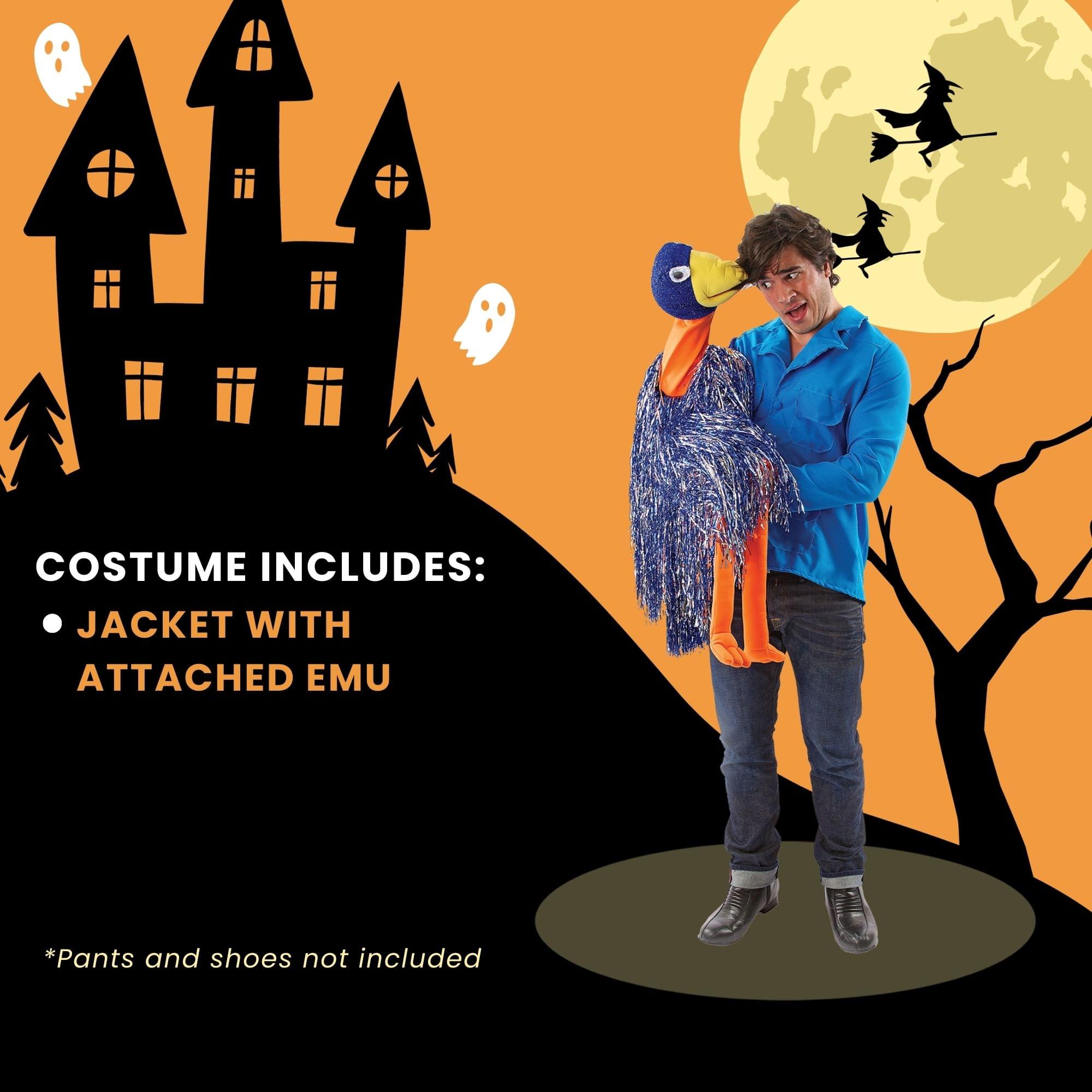 Rob and Emu Adult Costume