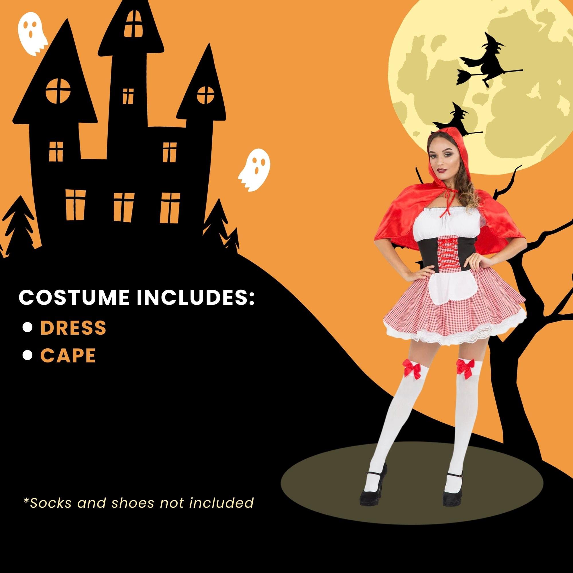 Red Riding Hood Deluxe Adult Costume