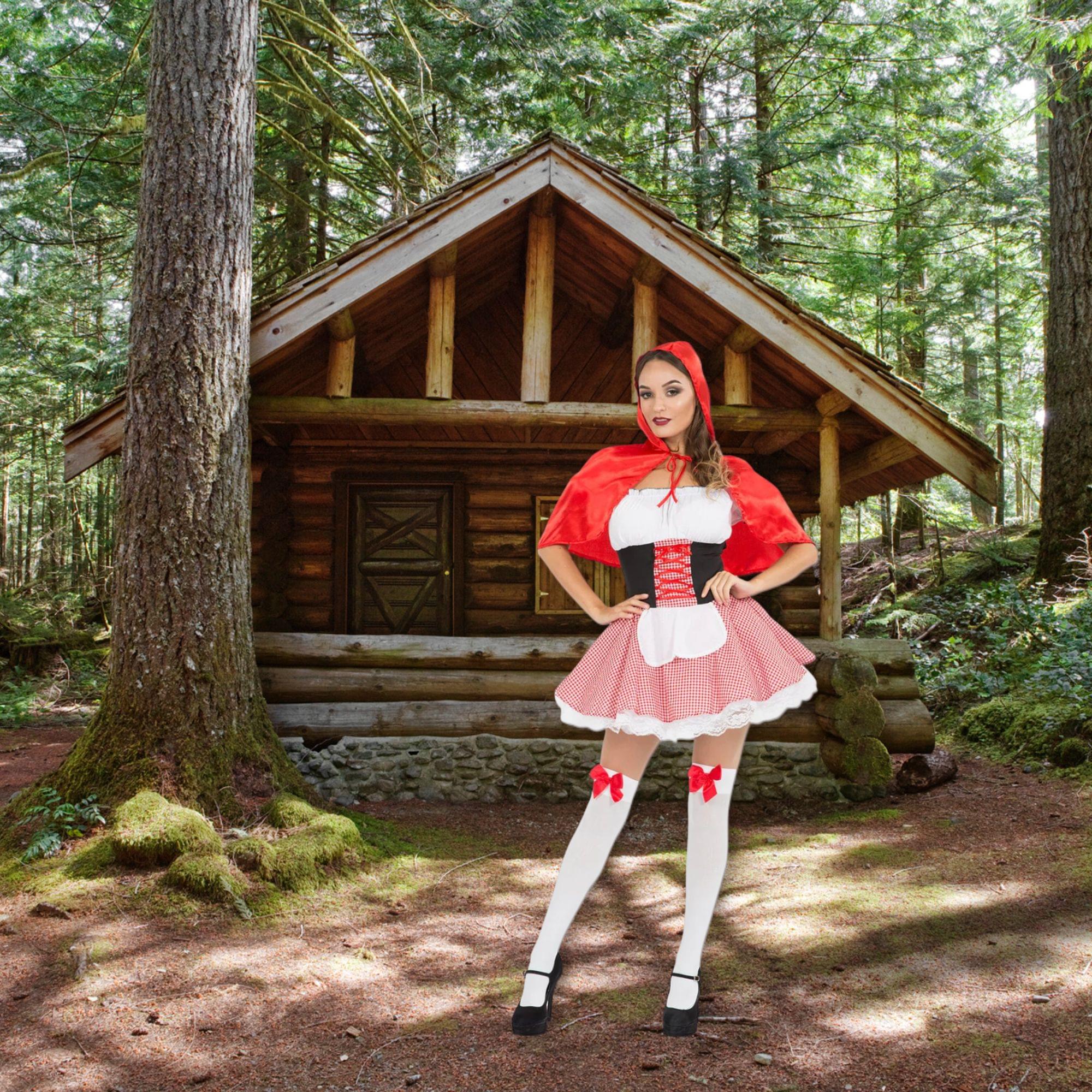 Red Riding Hood Deluxe Adult Costume