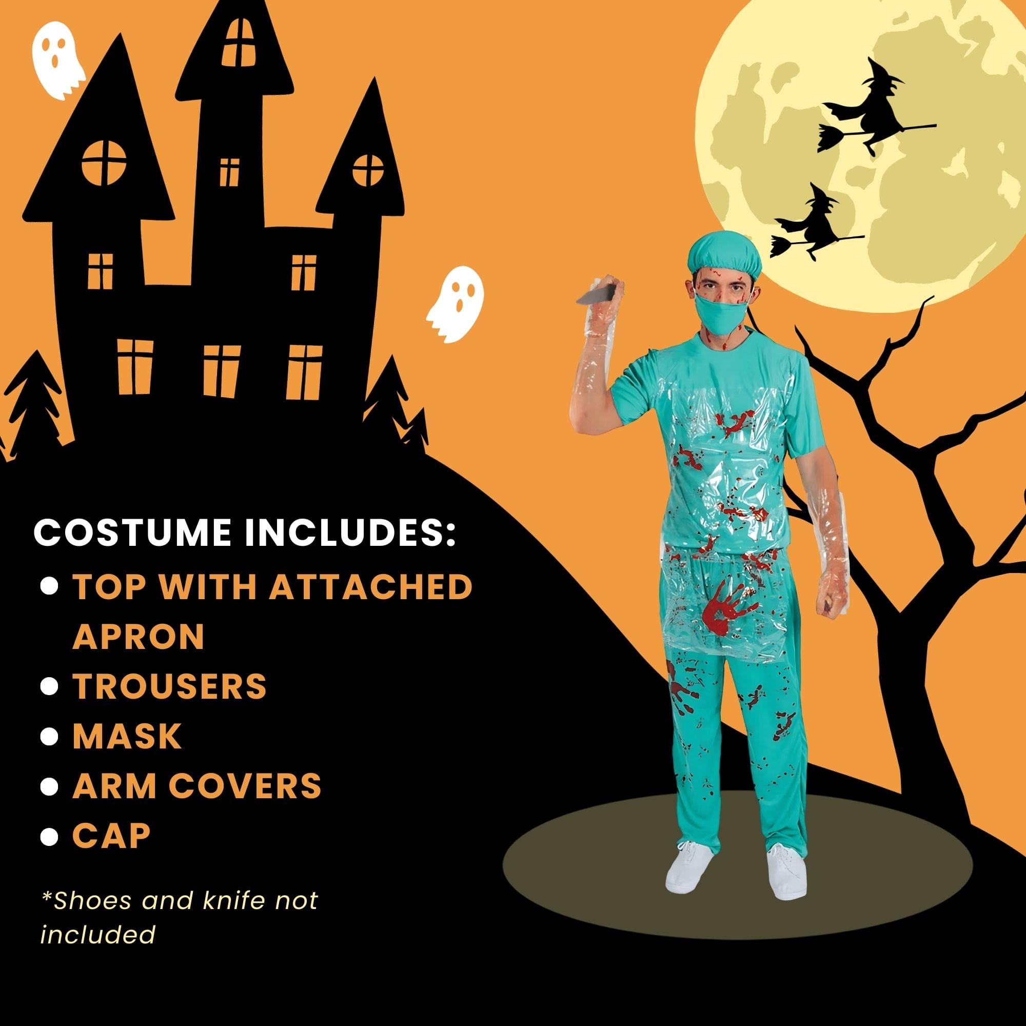 Bloody Horror Surgeon Adult Costume