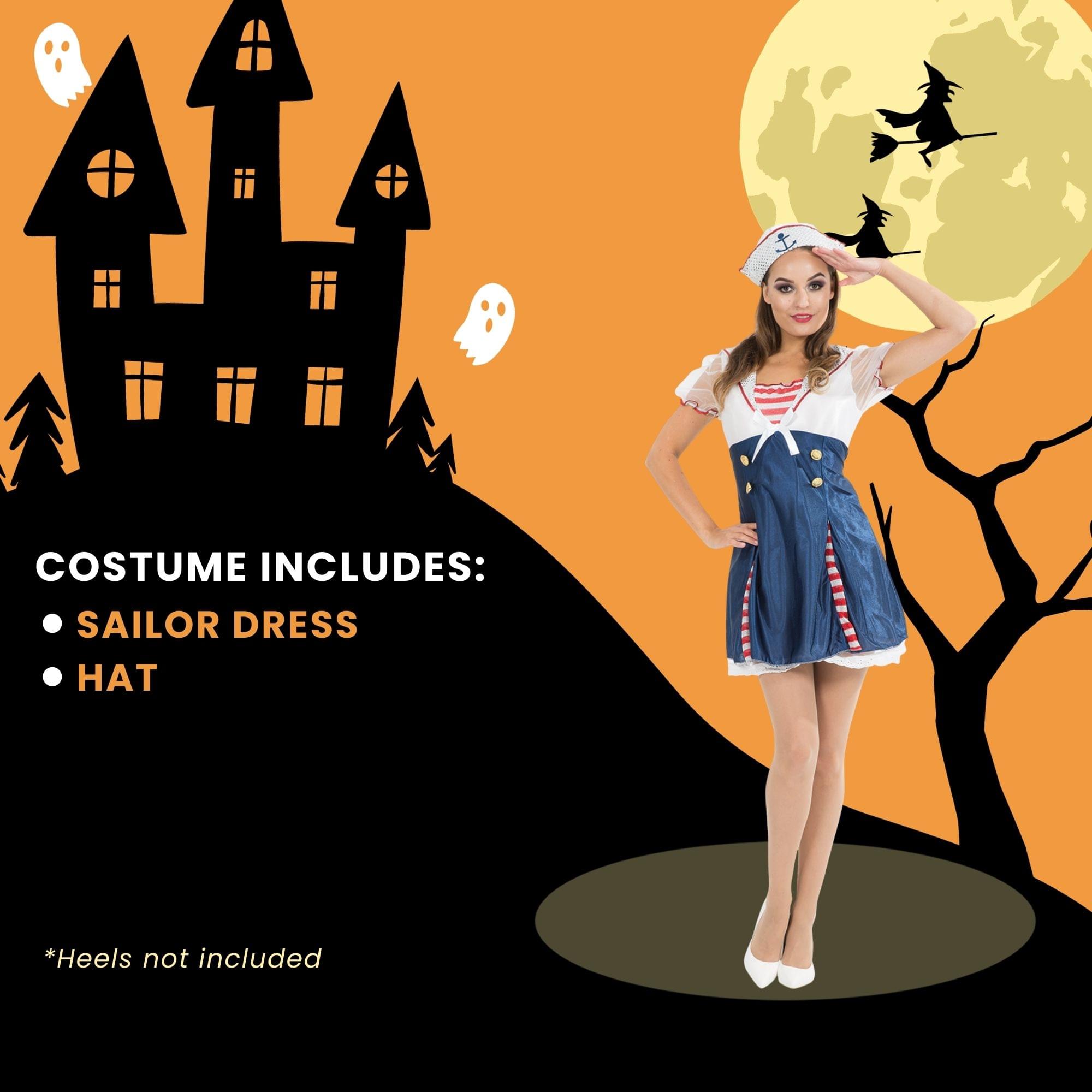 Sailor Adult Costume Dress