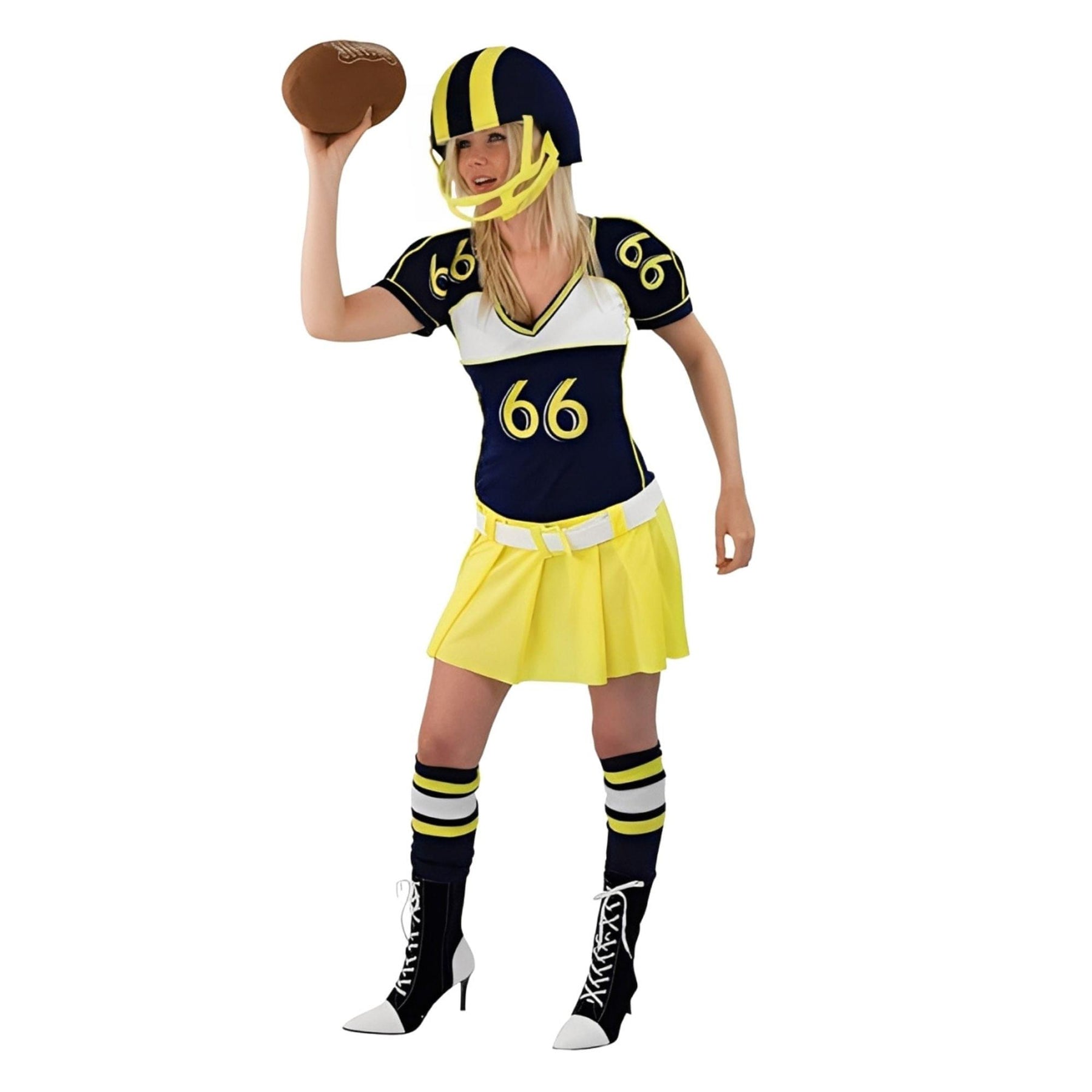 ladies american football fancy dress Women's Red Football Player Costume