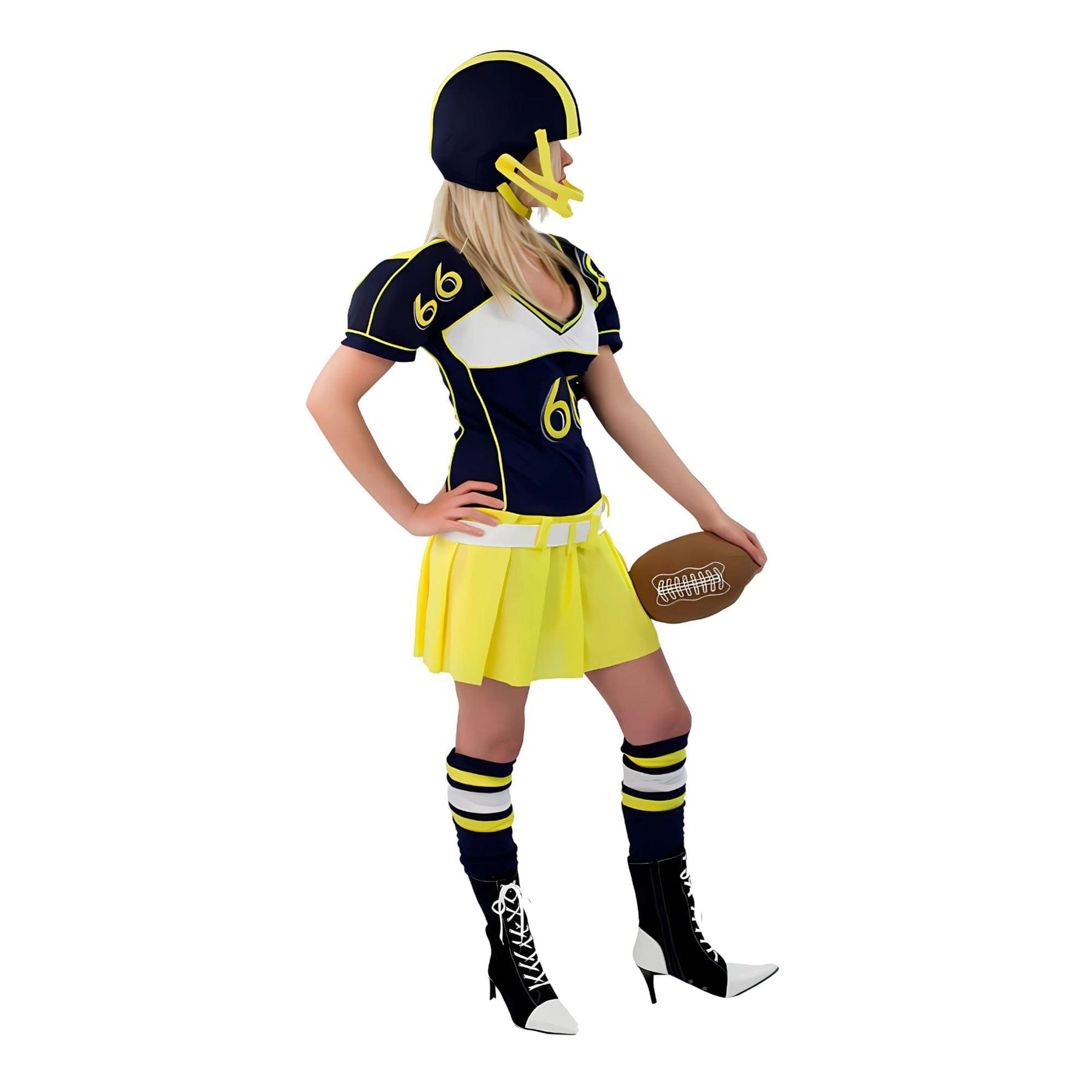 American Football Girl Adult Costume
