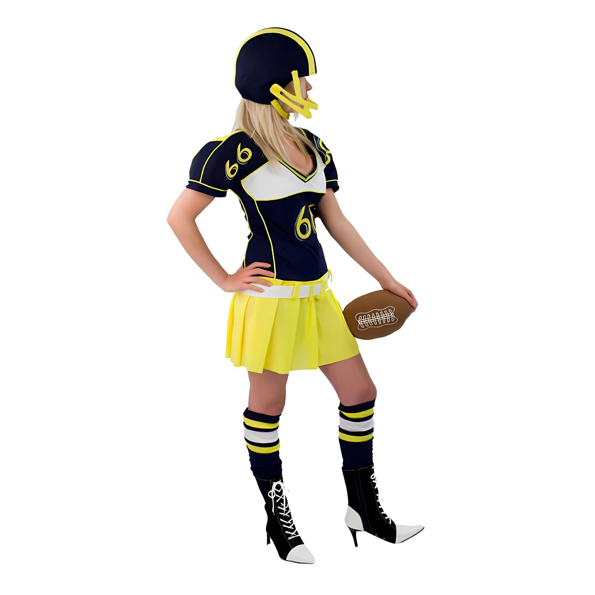 American Football Girl Adult Costume