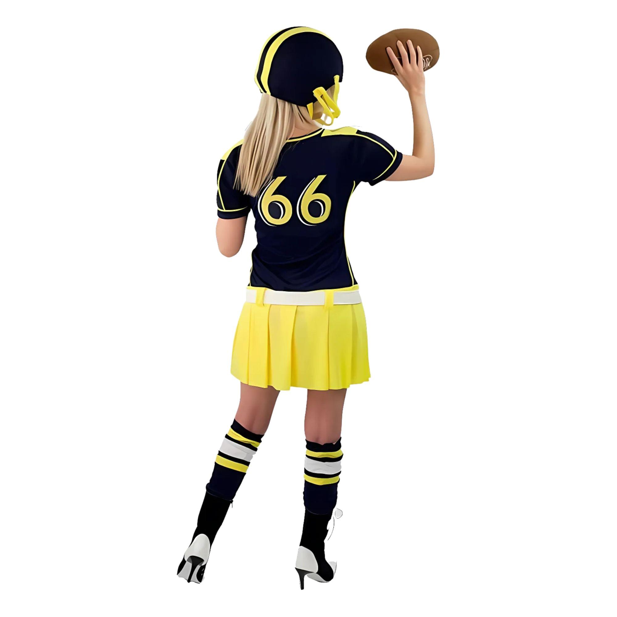 American Football Girl Adult Costume