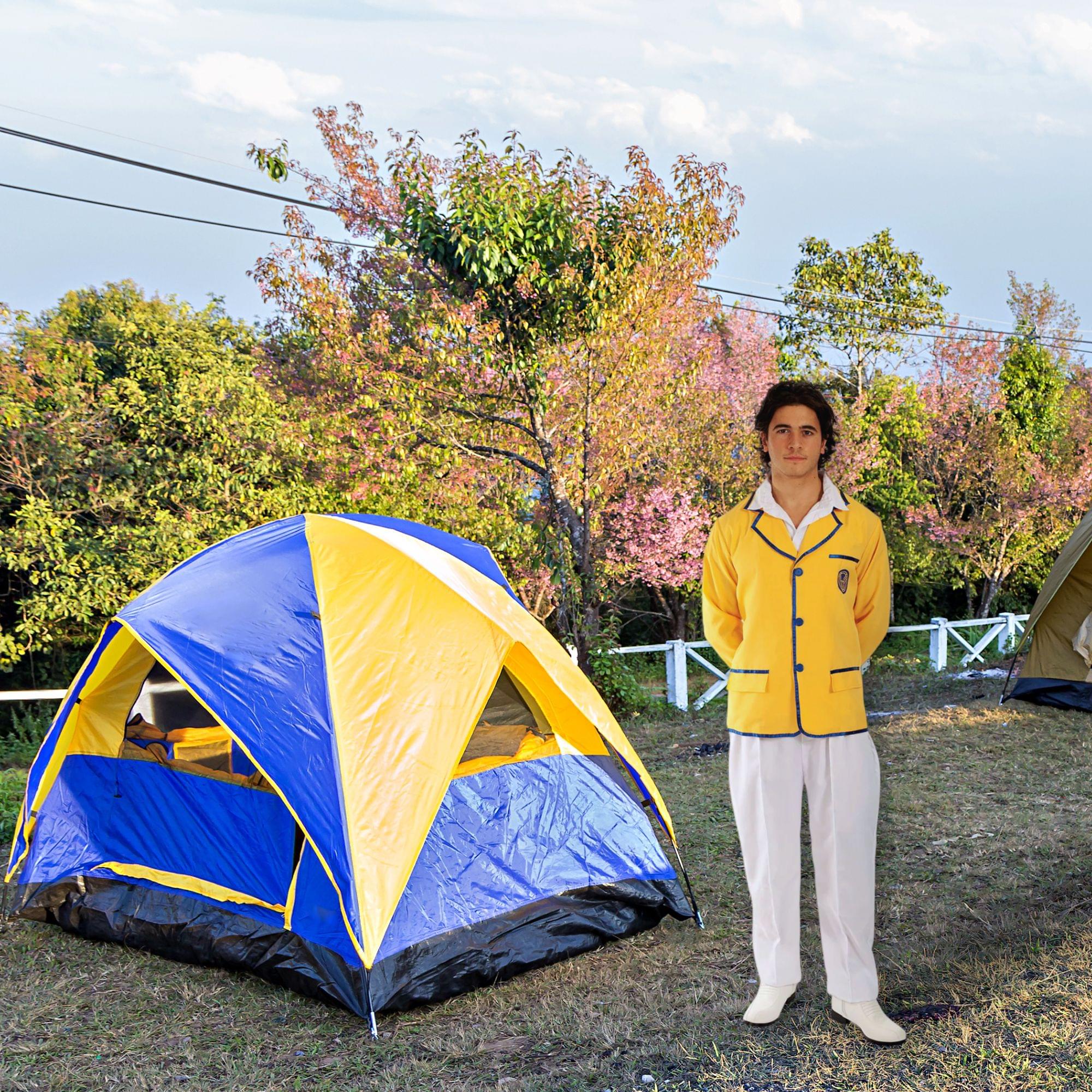 Happy Camper Man Adult Costume