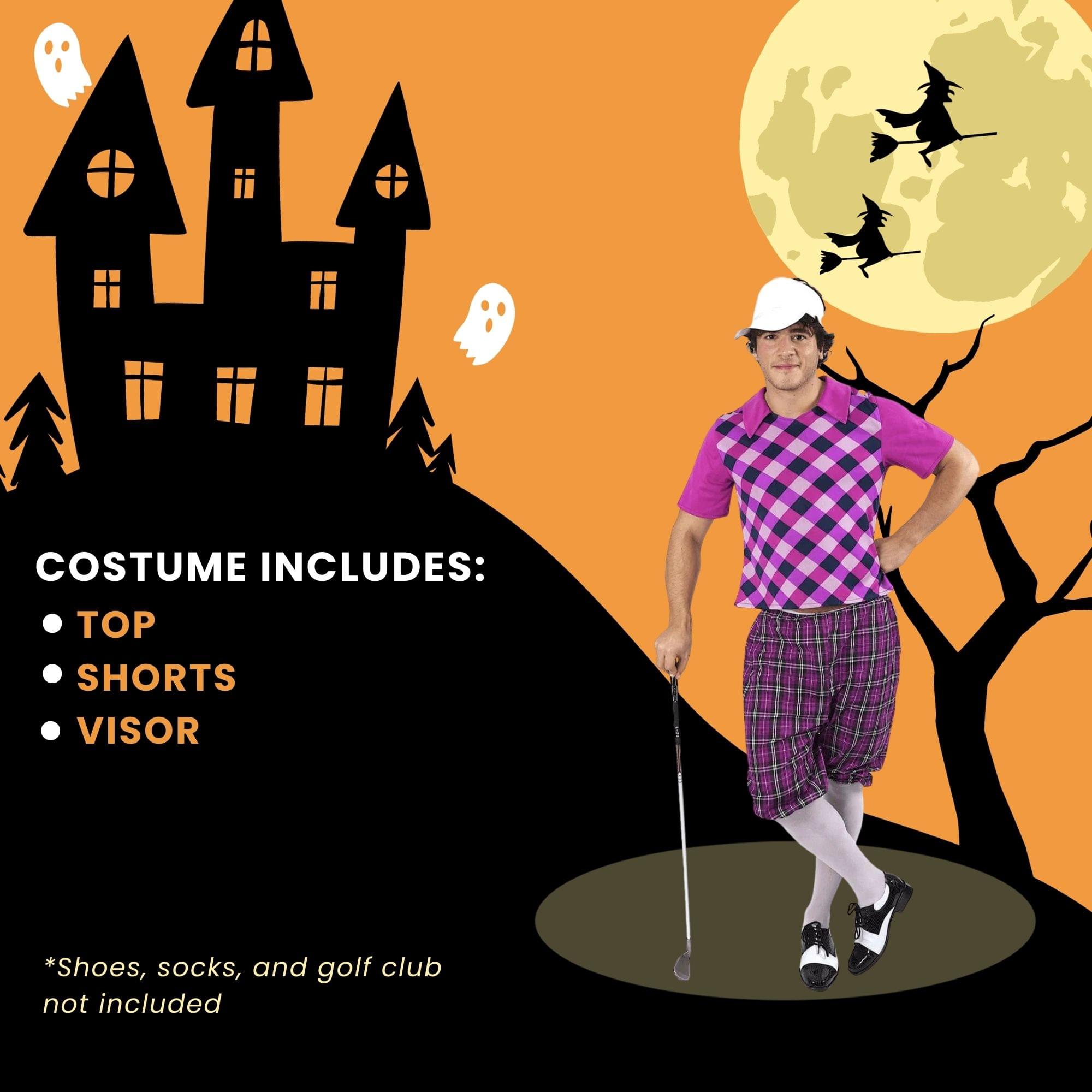 Men's Pub Golf Adult Costume