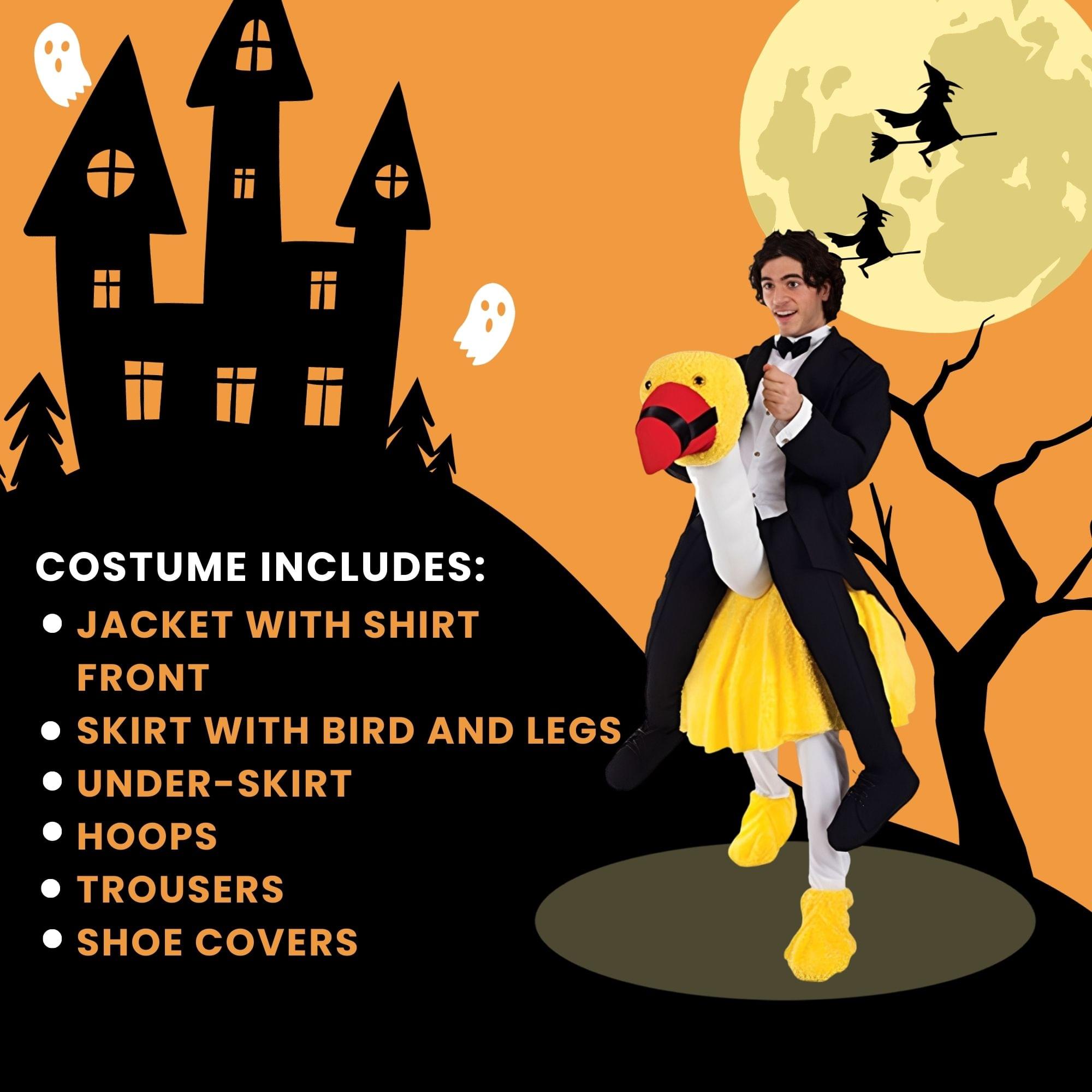 Ostrich Rider Adult Costume