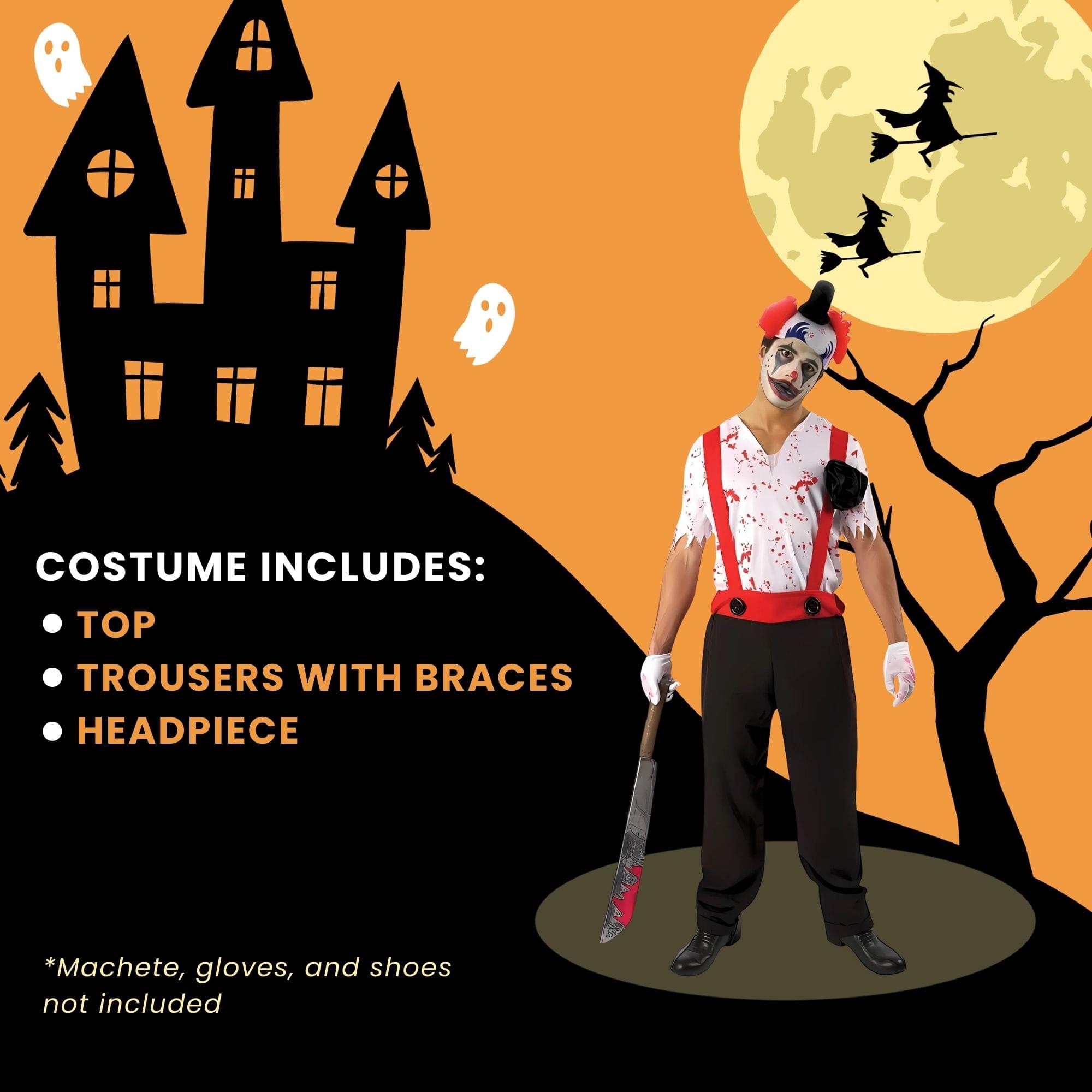 Bloody Clown Adult Costume