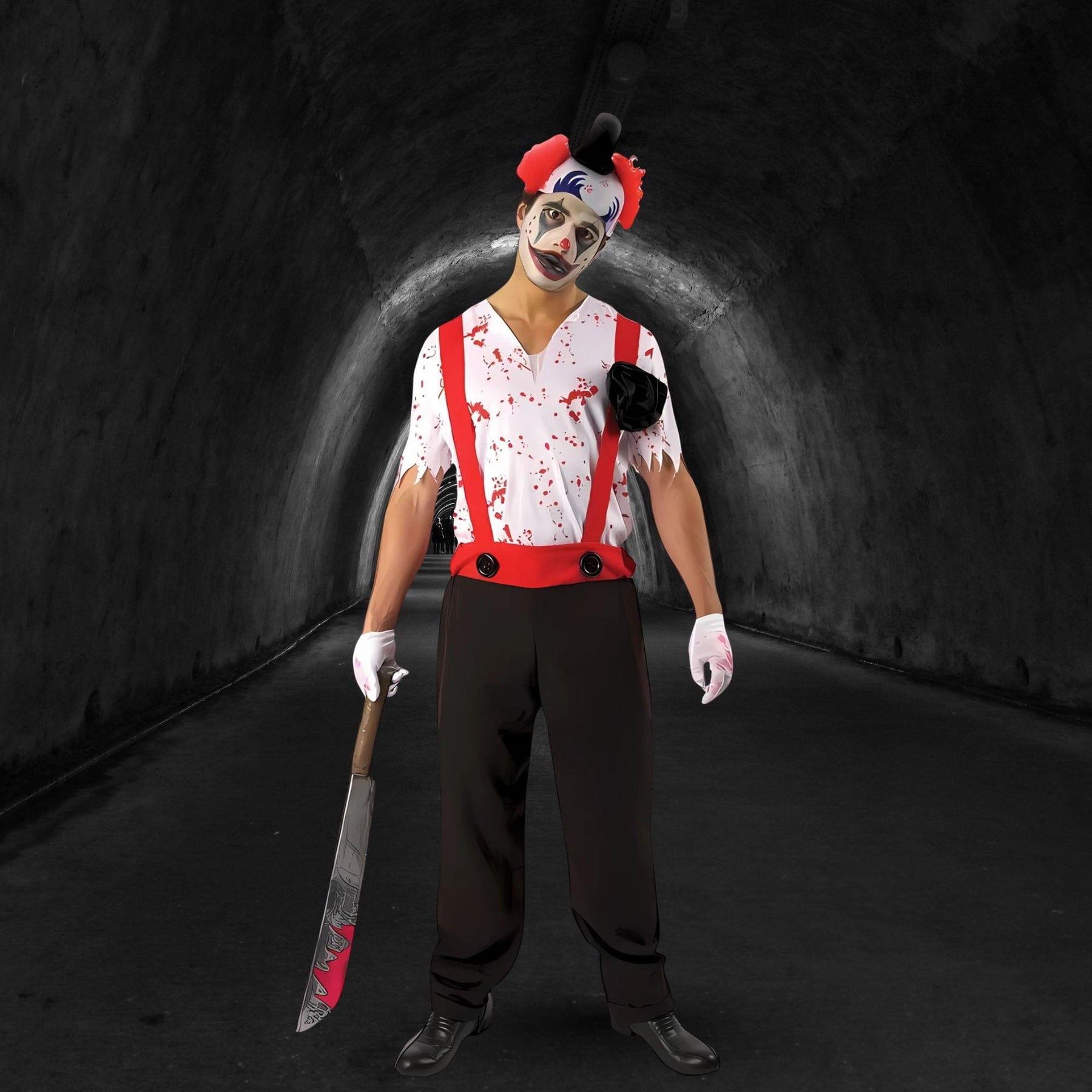 Bloody Clown Adult Costume