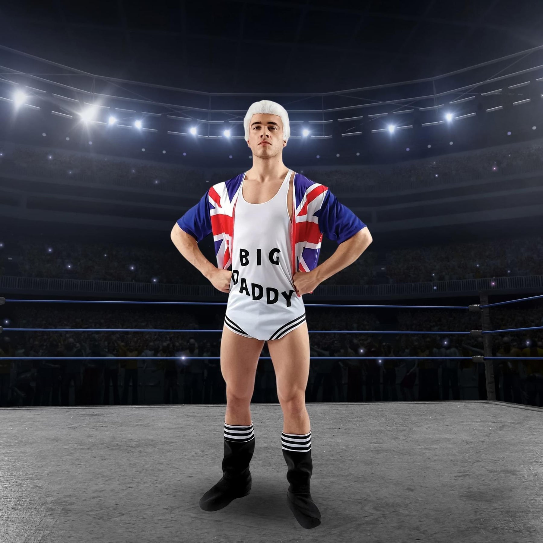 Big Daddy Wrestler Adult Costume