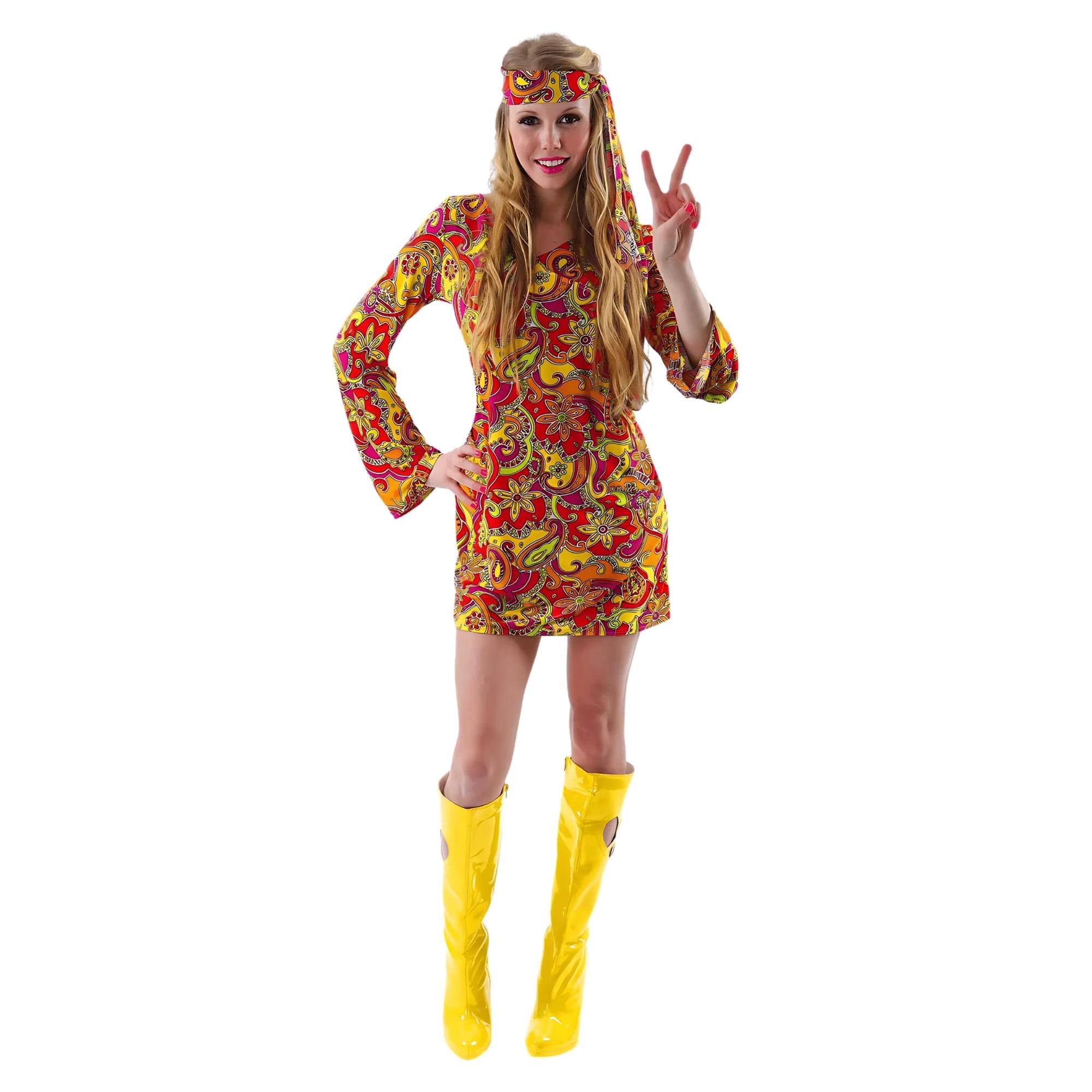 Female Hippie Adult Costume