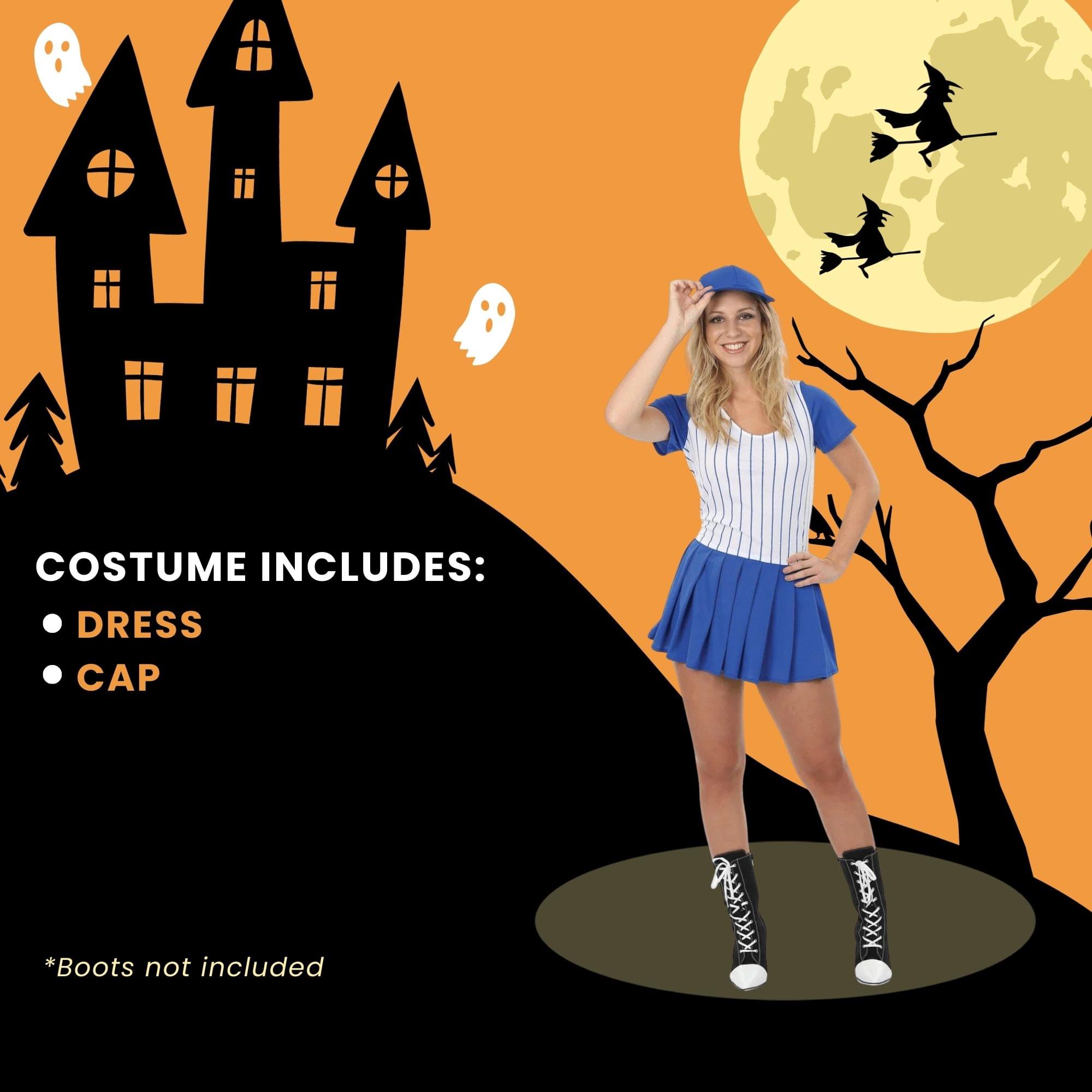 Baseball Girl Child Costume
