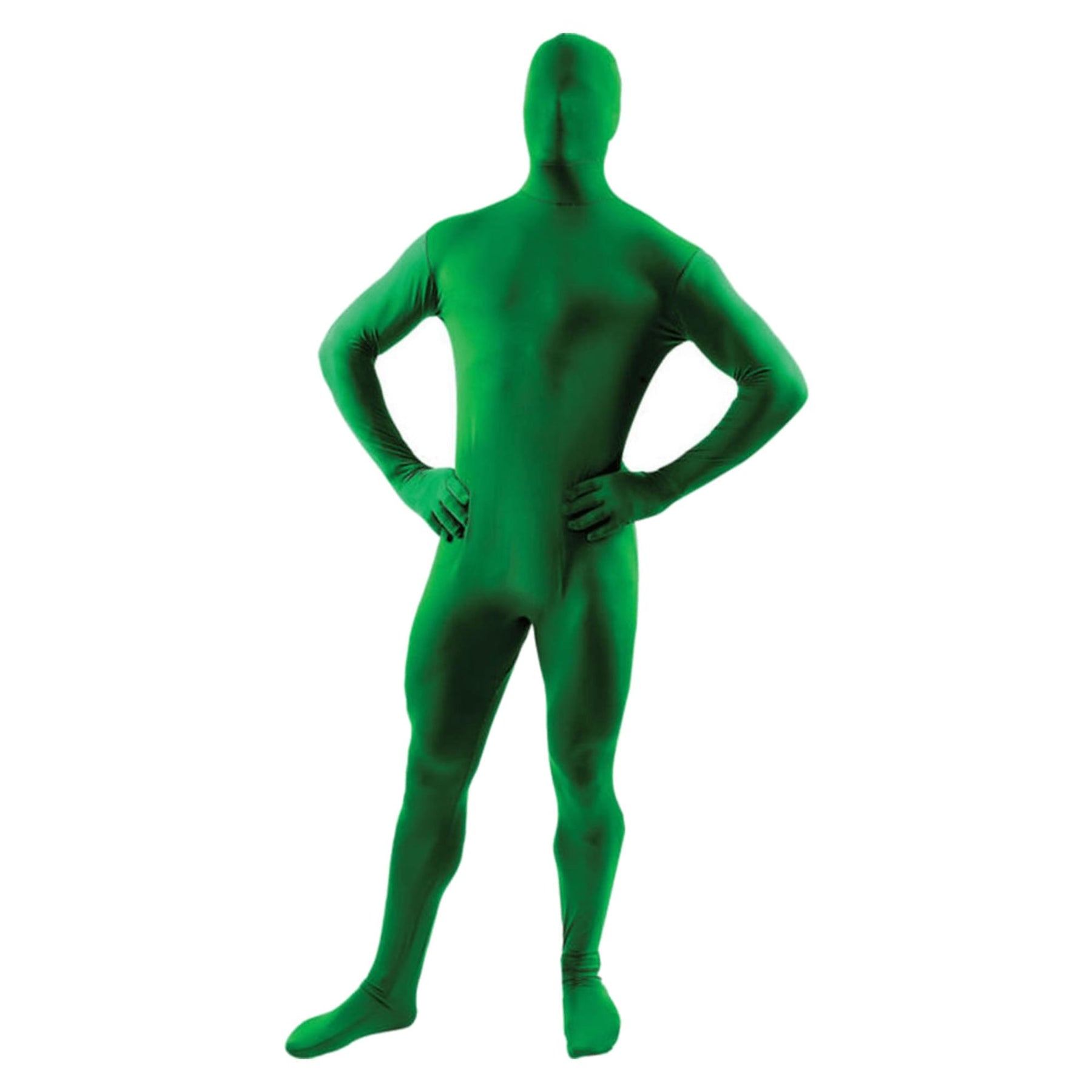 Green Second Skin Suit Adult Costume