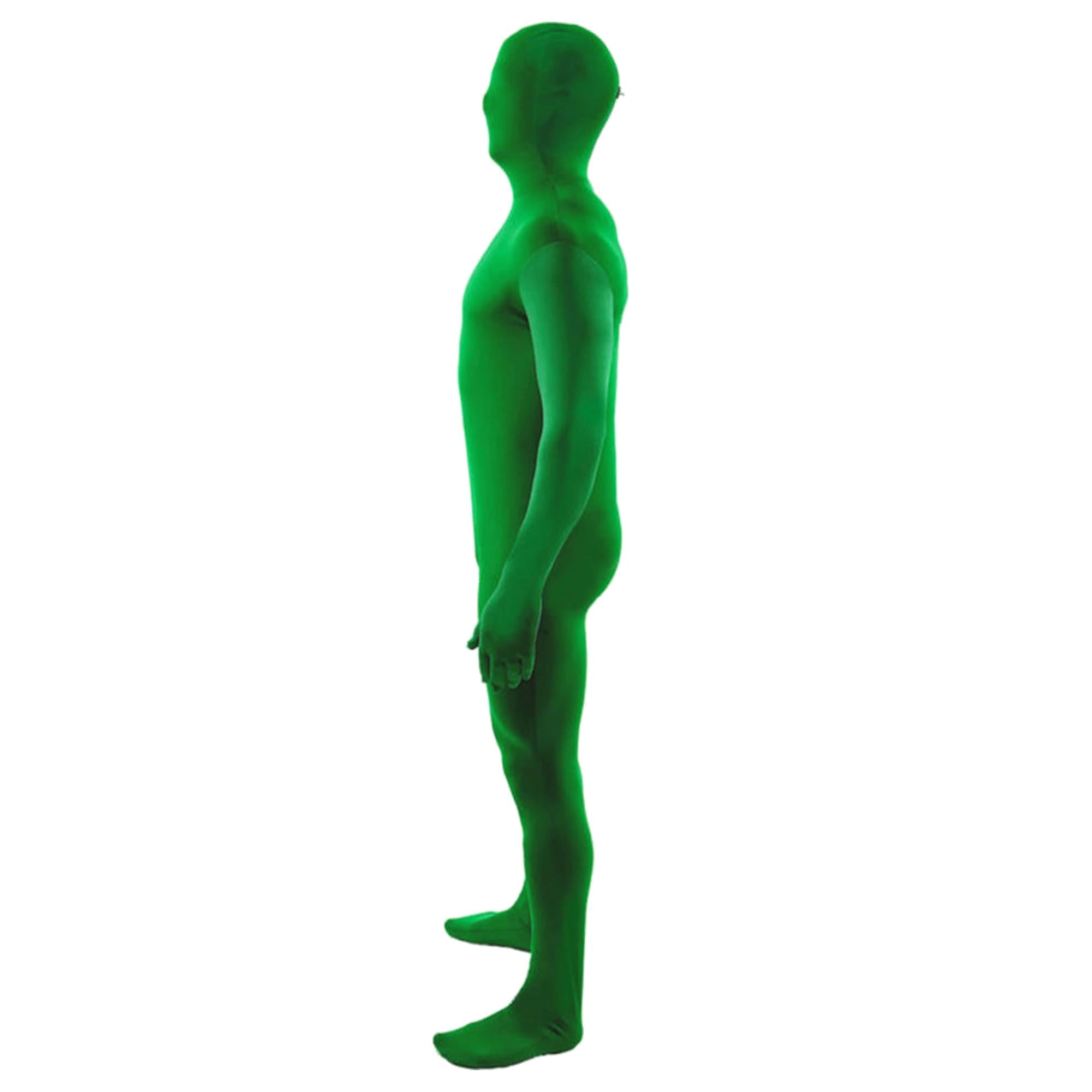 Green Second Skin Suit Adult Costume