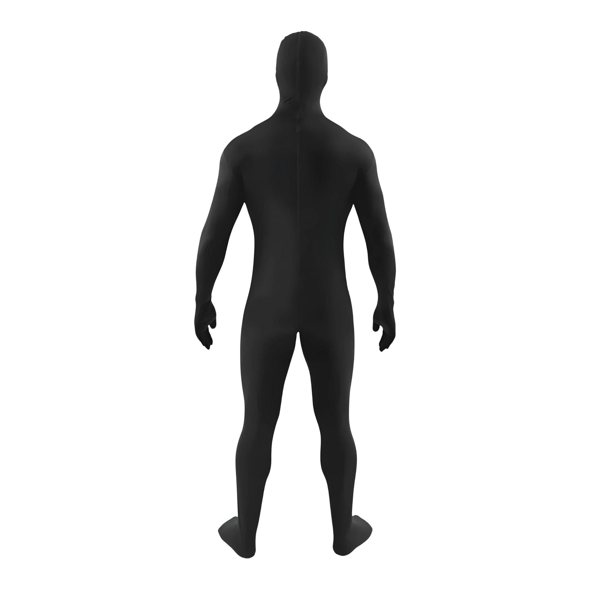 Second Skin Suit Black Adult Costume