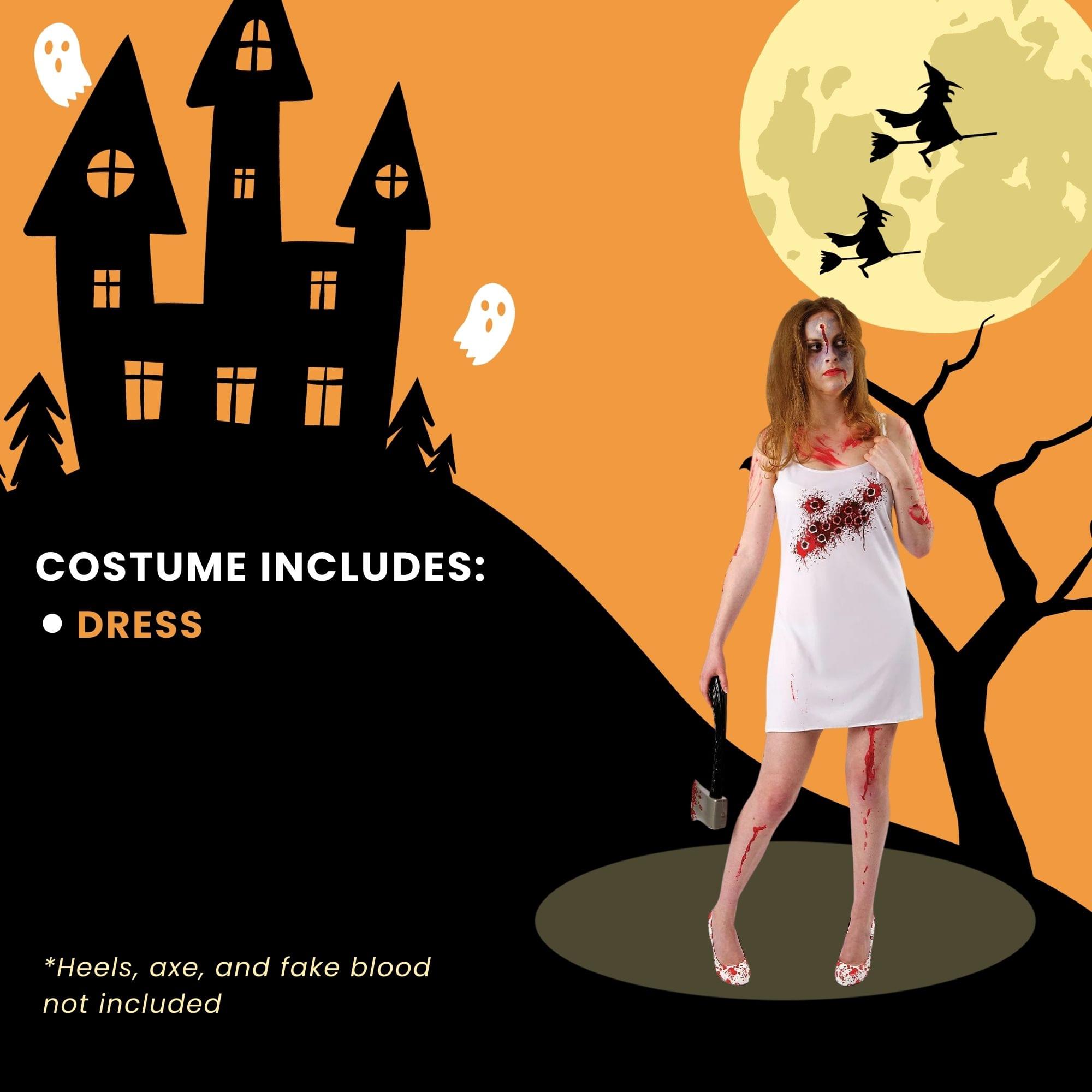 Bullet Hole Dress Adult Costume