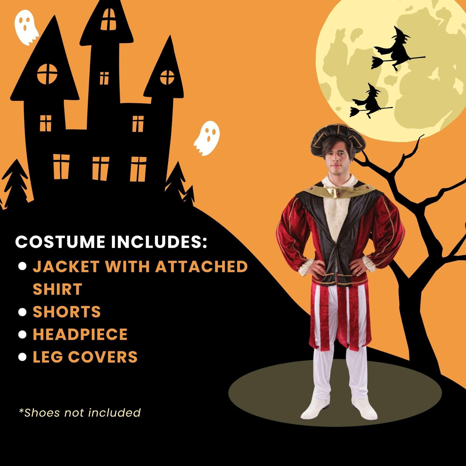 King Henry Viii Standard Adult Costume