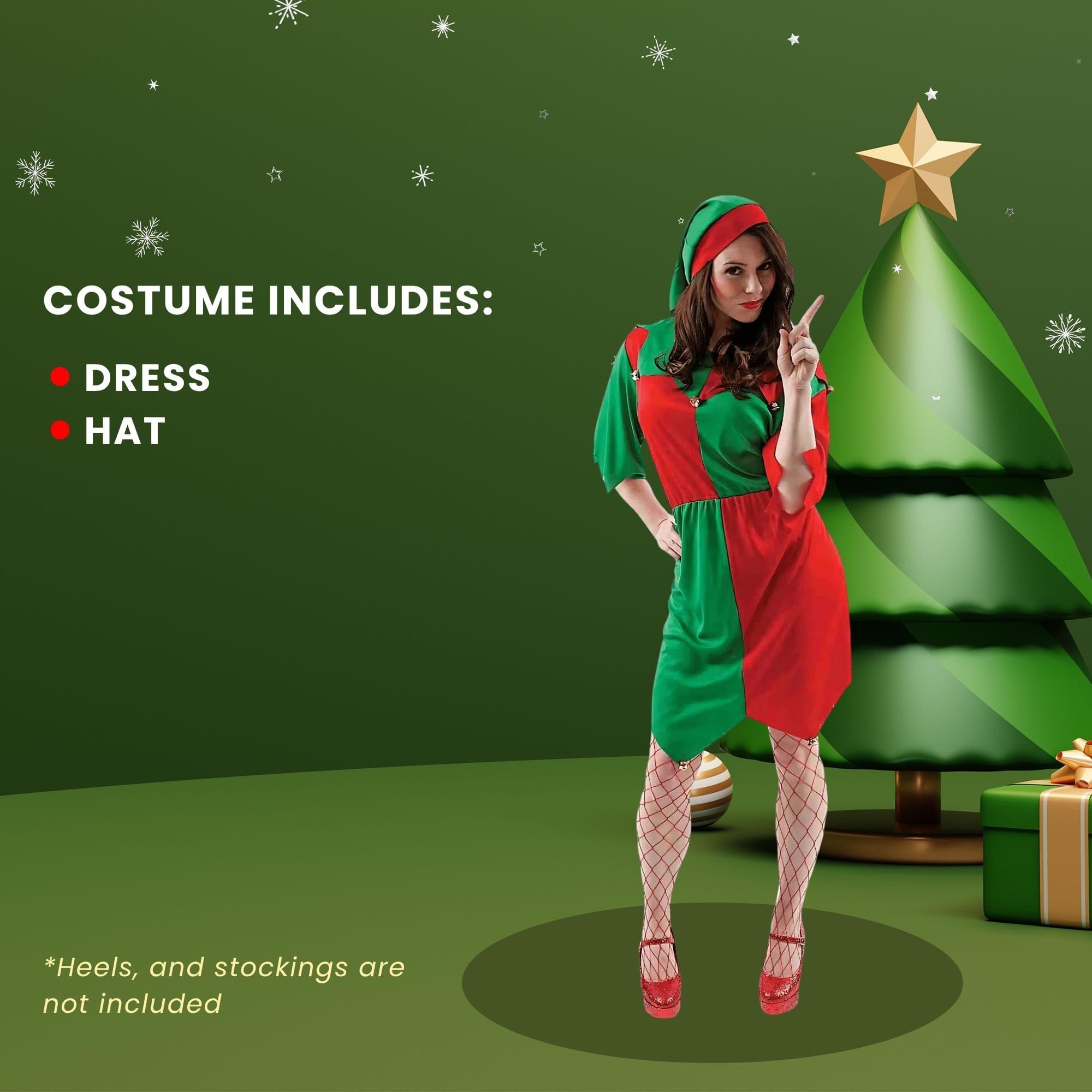 Ladies Elf Adult Costume