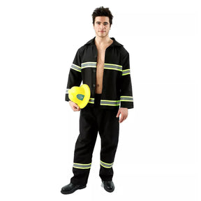 Fireman Adult Costume One Size
