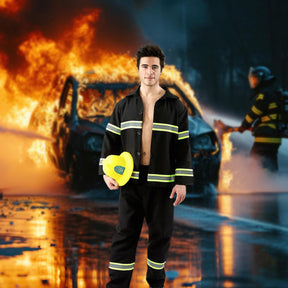 Fireman Adult Costume One Size