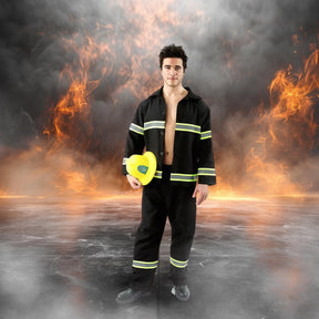 Fireman Adult Costume One Size