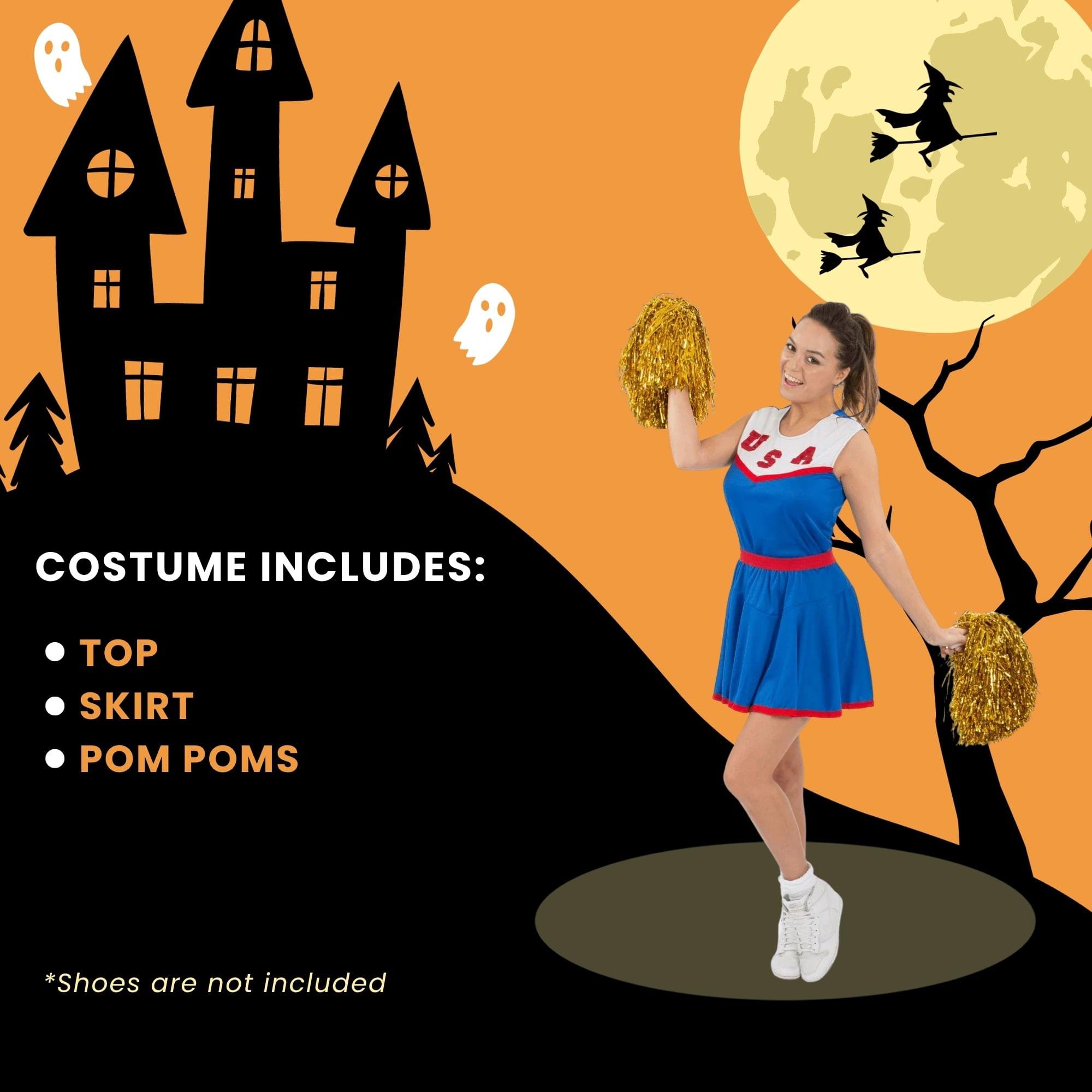 American Cheerleader Child Costume