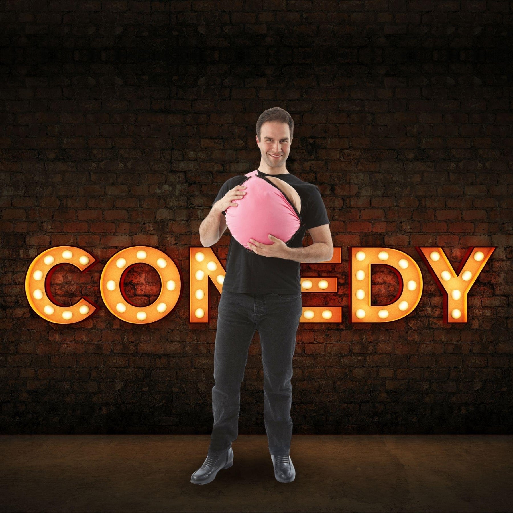 Bra and Boob Dress Adult Costume