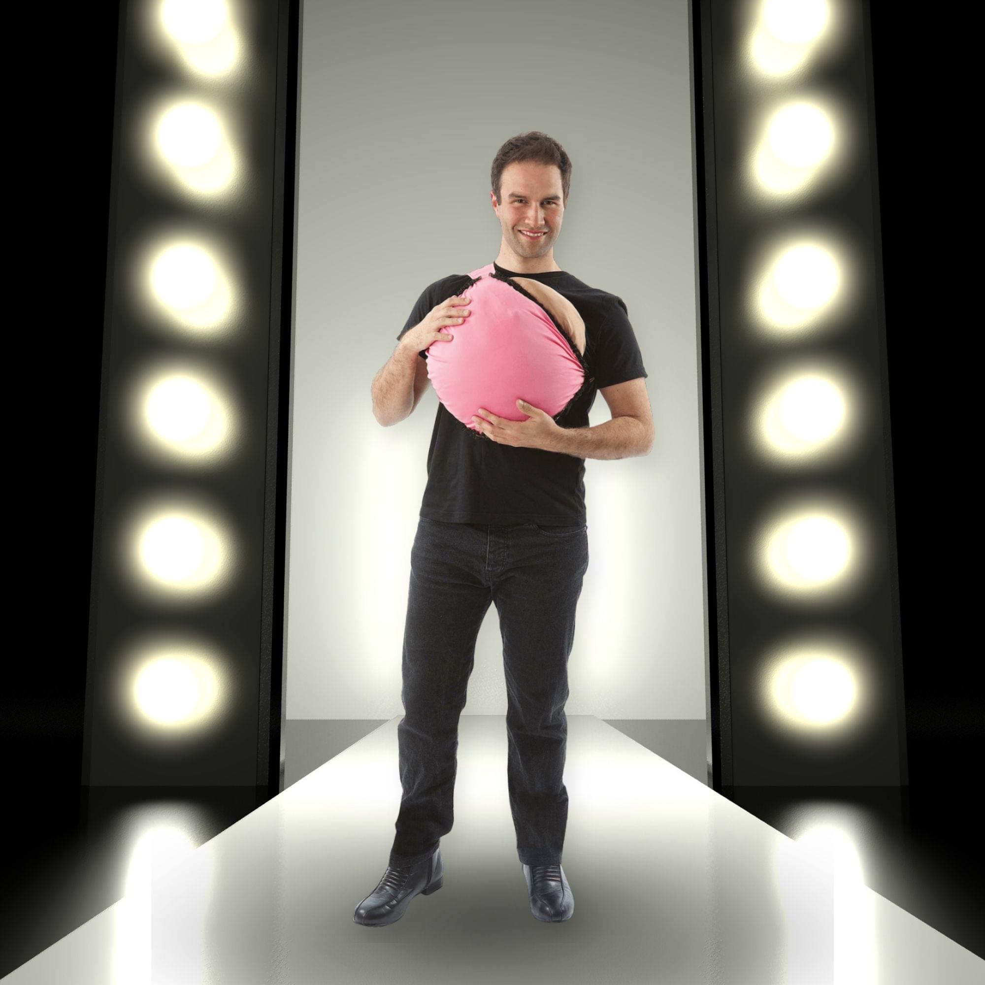 Bra and Boob Dress Adult Costume