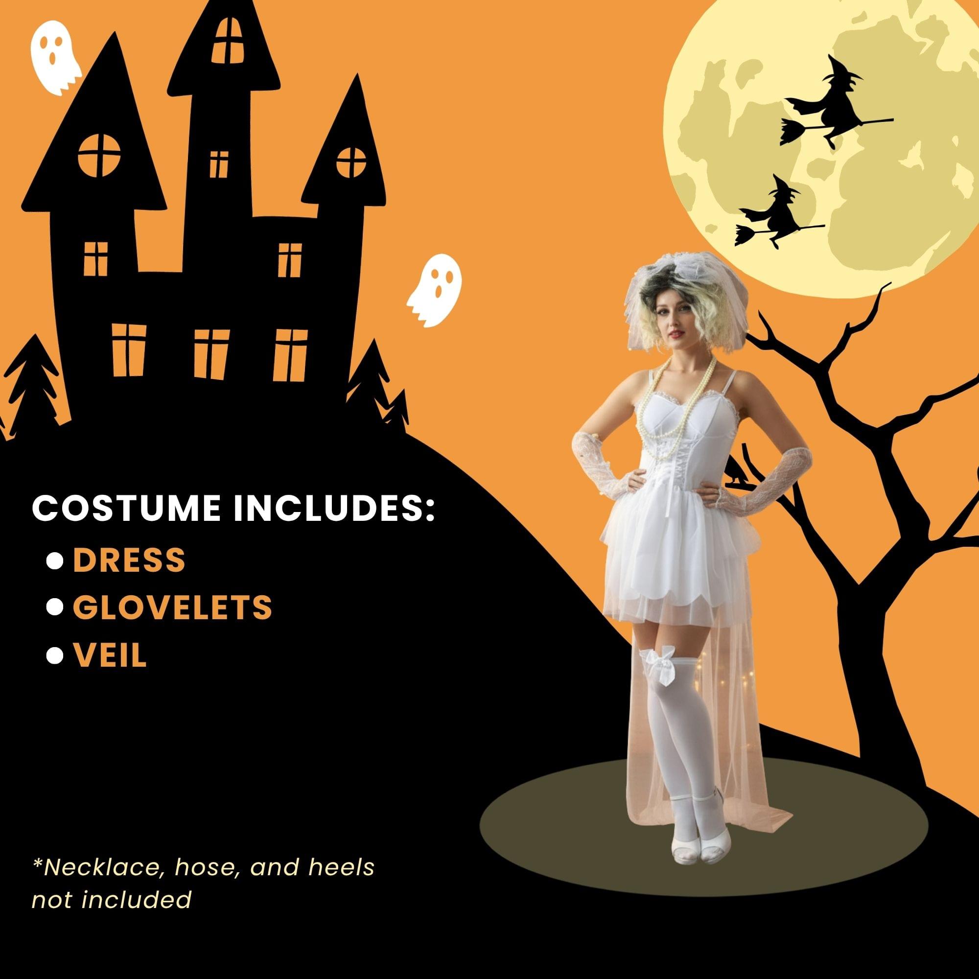 80 Virgin Bride Adult Costume