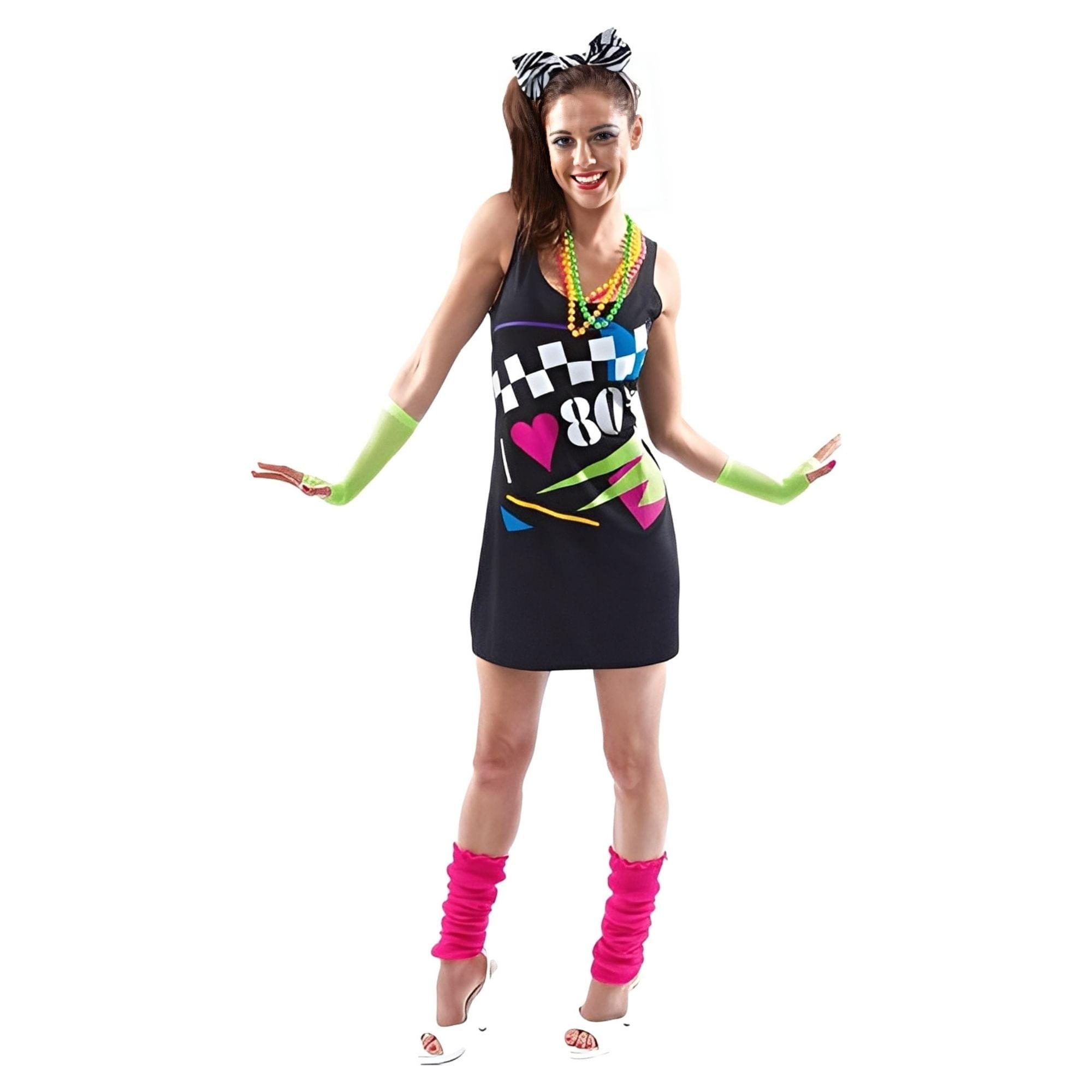 I Love the 80s Dress Adult Costume