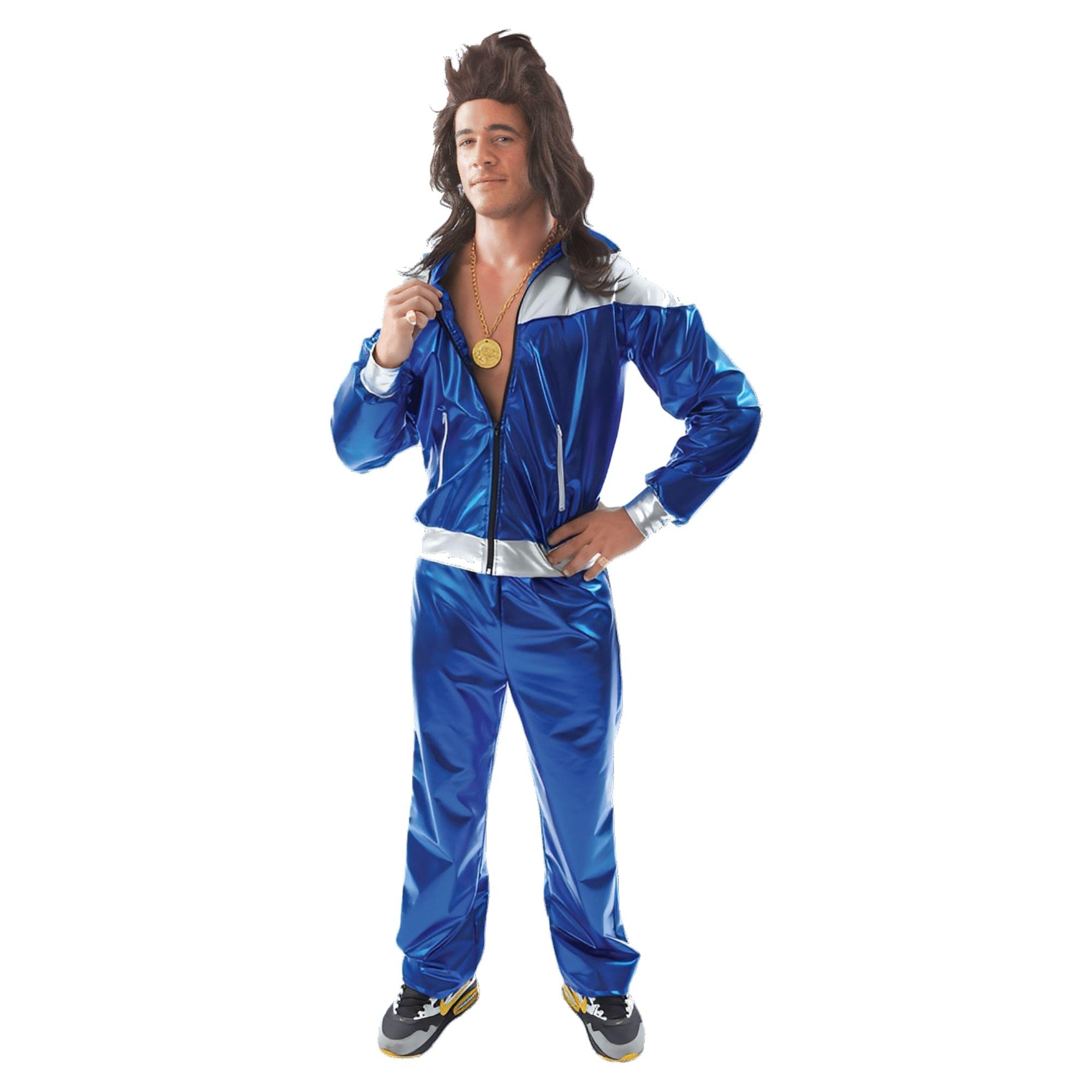 Men Shell Suit Standard Adult Costume