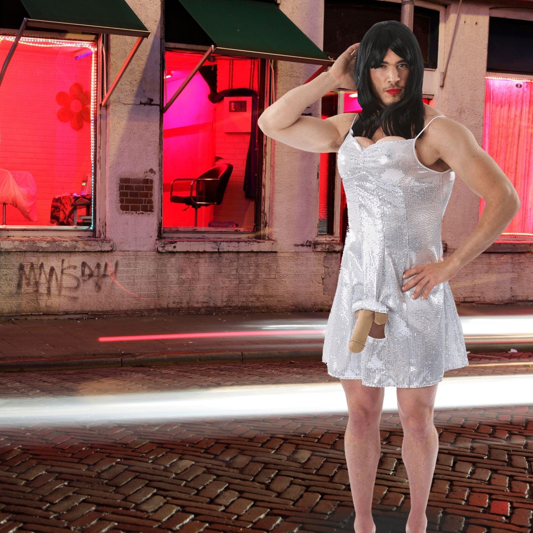 Lady Boy Standard Adult Costume