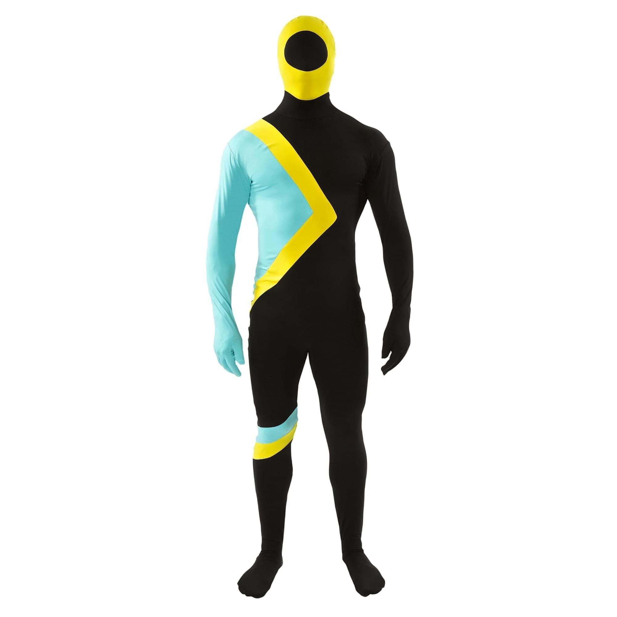 Jamaican Bobsleigh Adult Costume Skinsuit