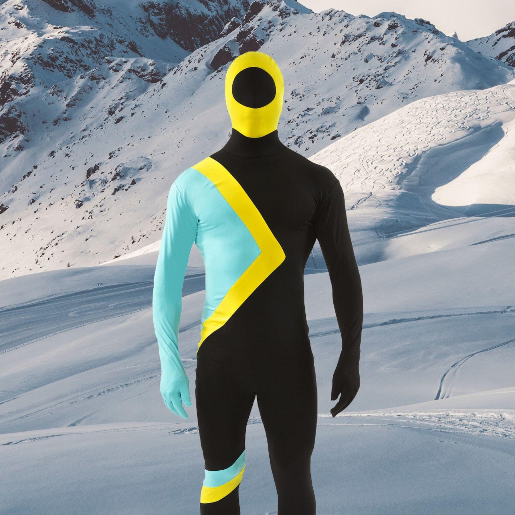 Jamaican Bobsleigh Adult Costume Skinsuit