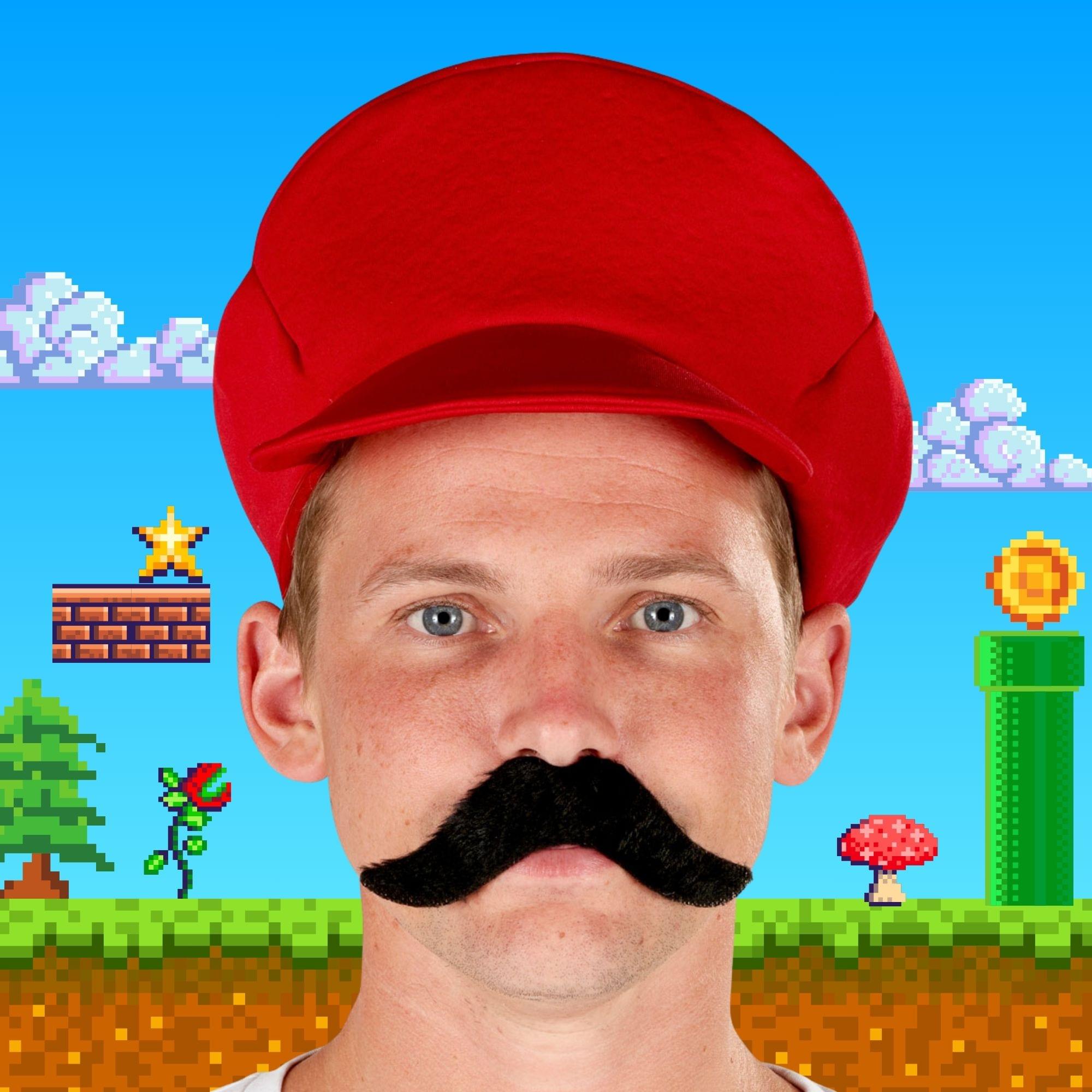 Moustache Single Pack Costume Accessory