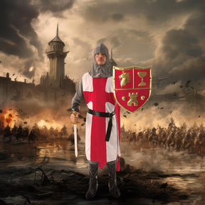 Knight Crusader Adult Costume One Size