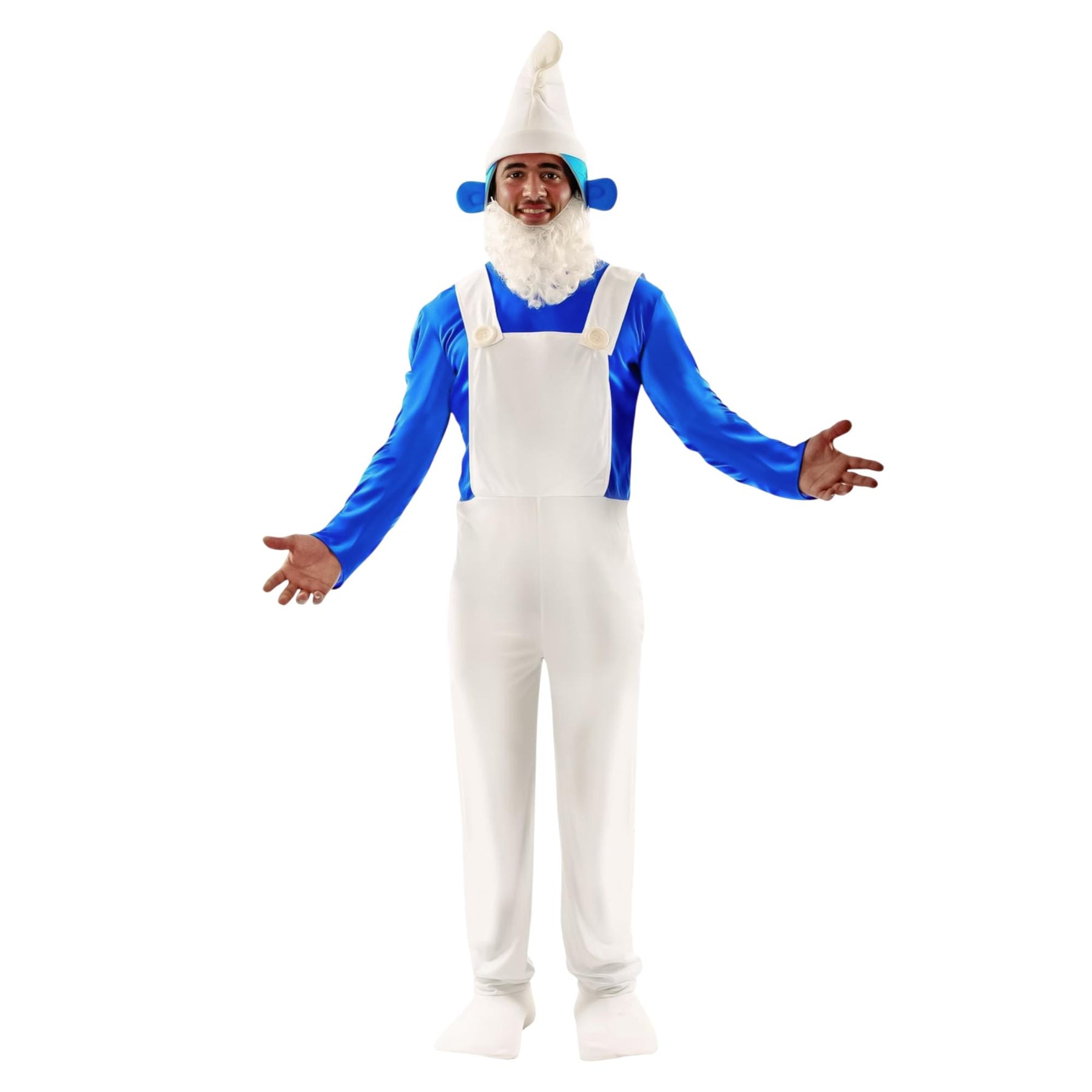 Blue Gnome Adult Costume