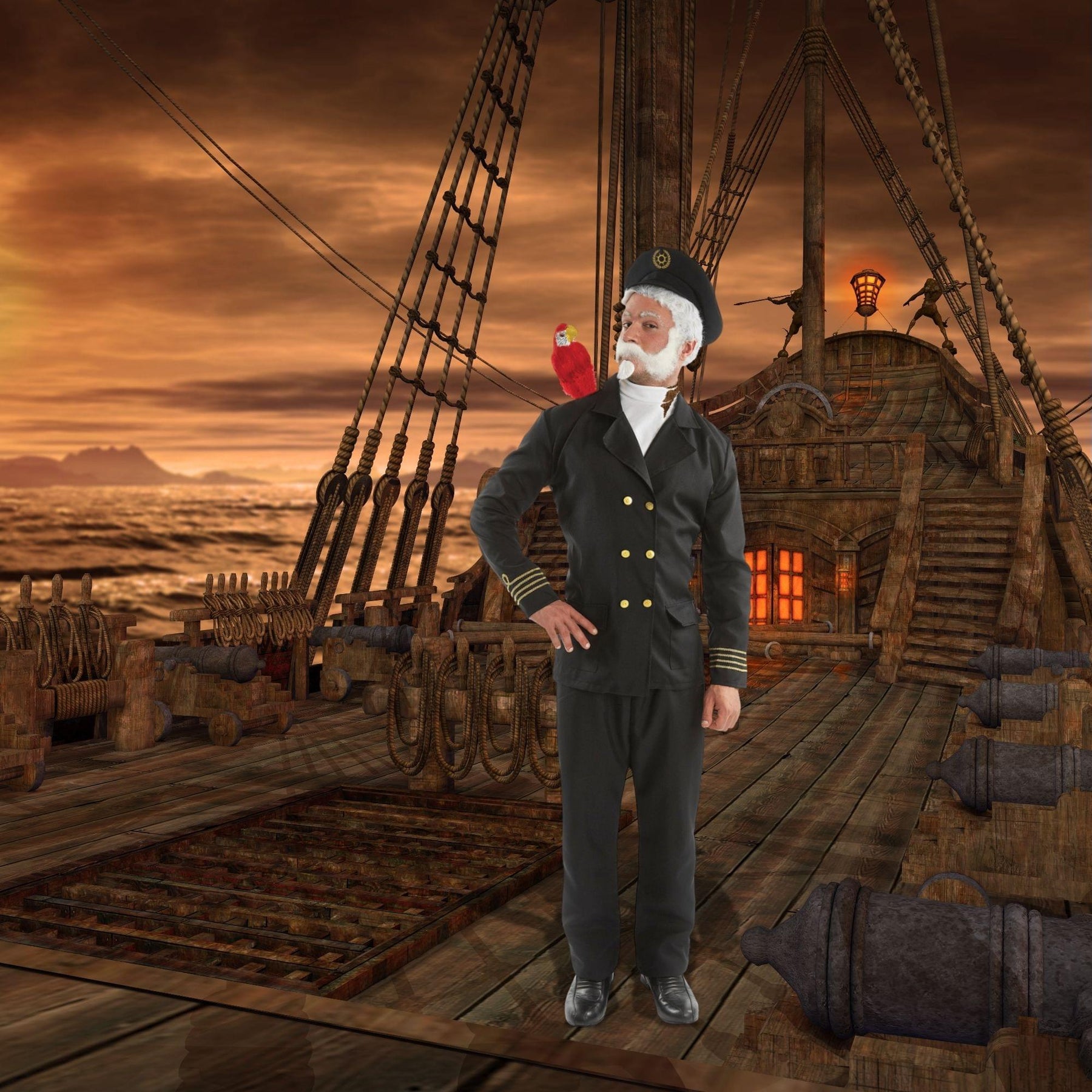 Captain Birdseye Dress Standard Adult Costume