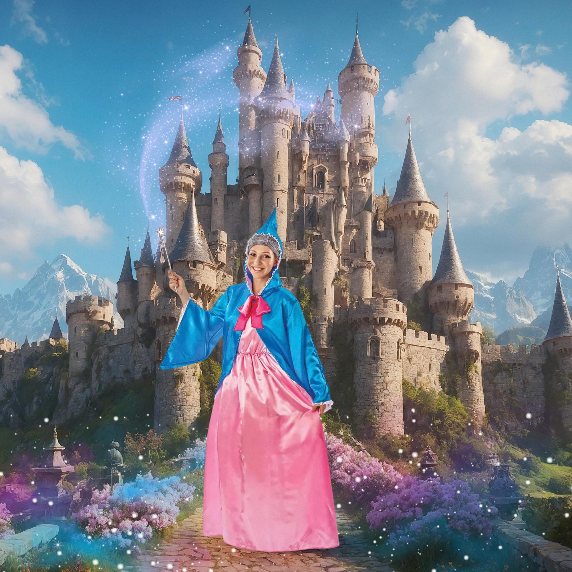 Magical Fairy Godmother Adult Costume Medium