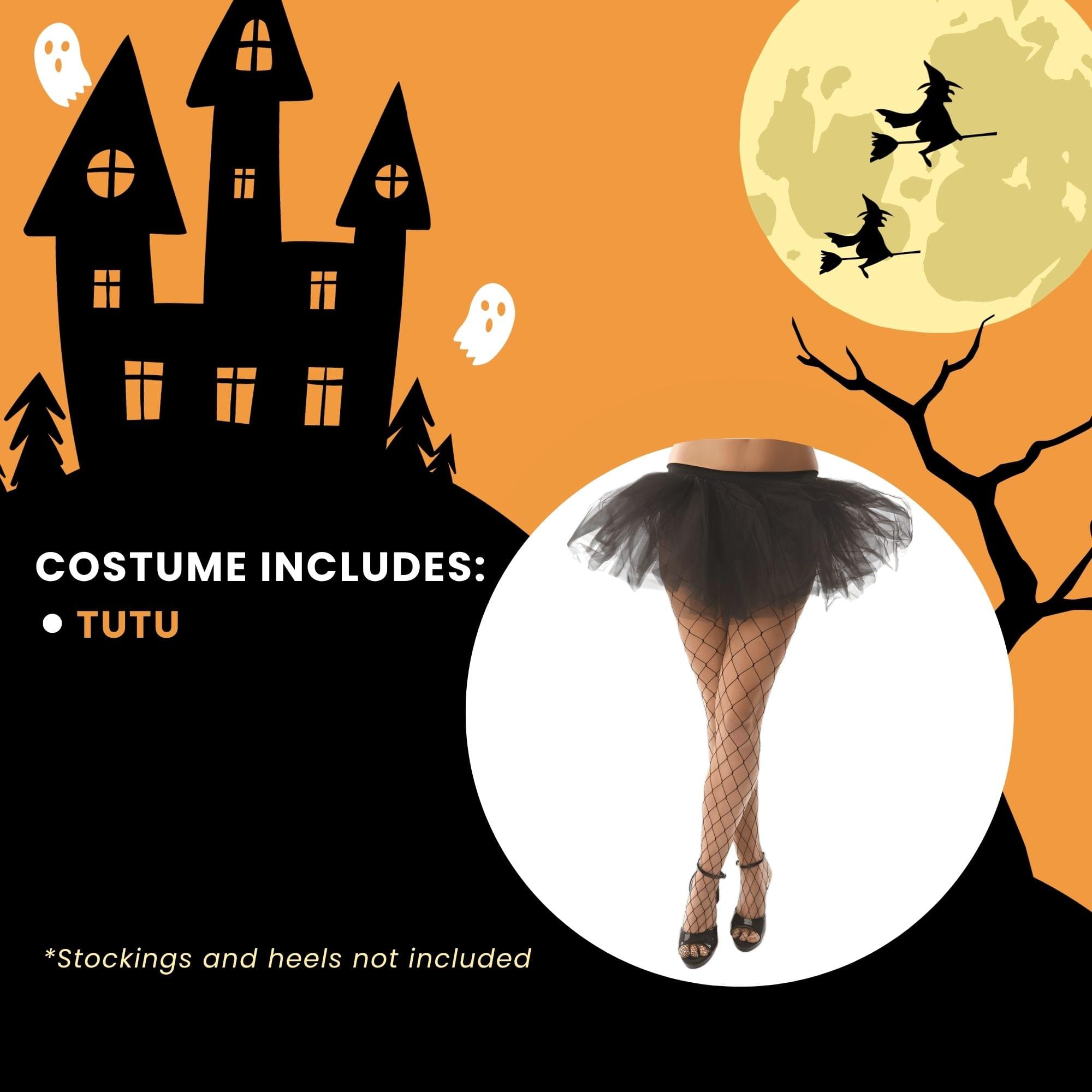 Black Tutu Costume Accessory